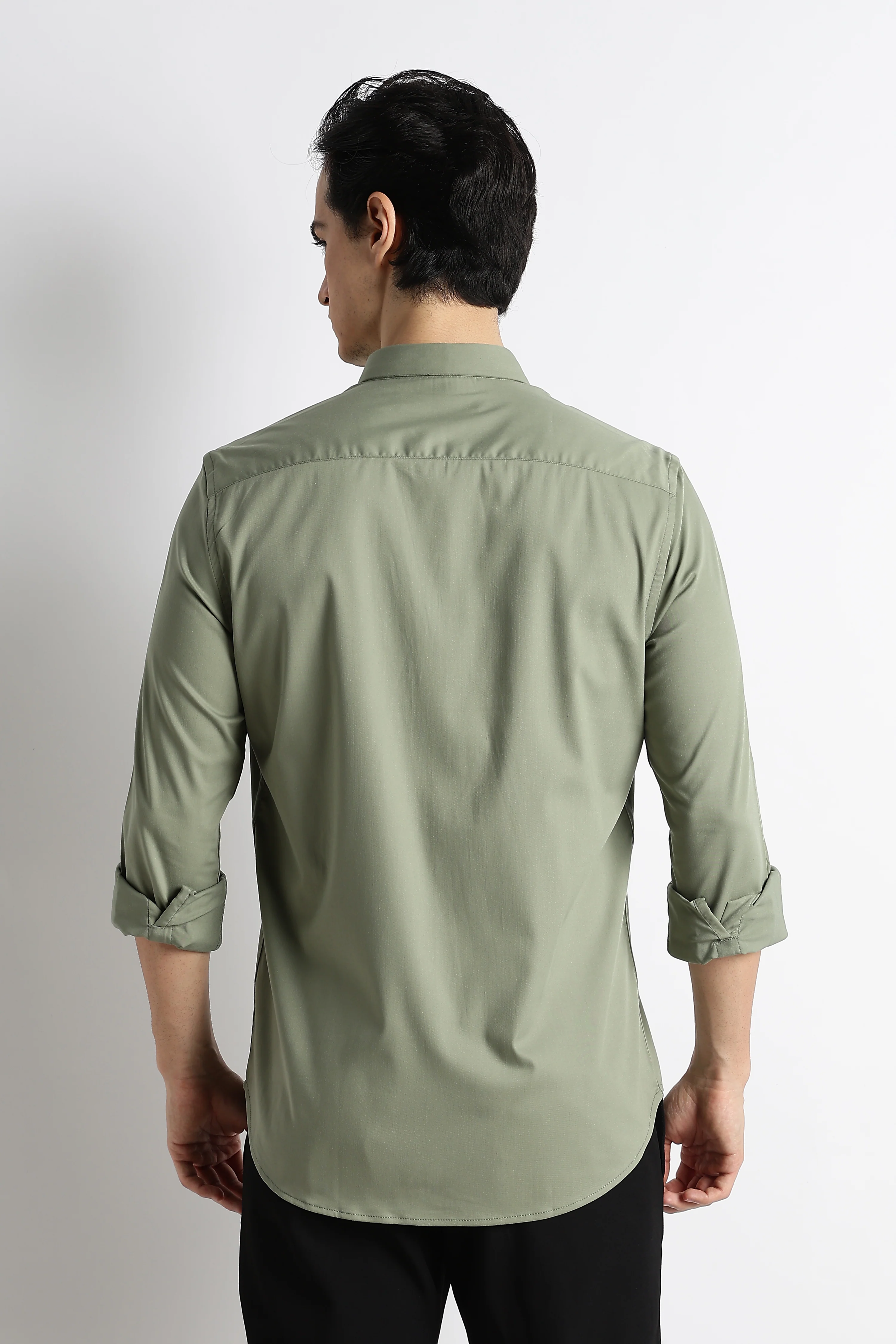 Men Essential Poly-Lycra Shirt - Image 11
