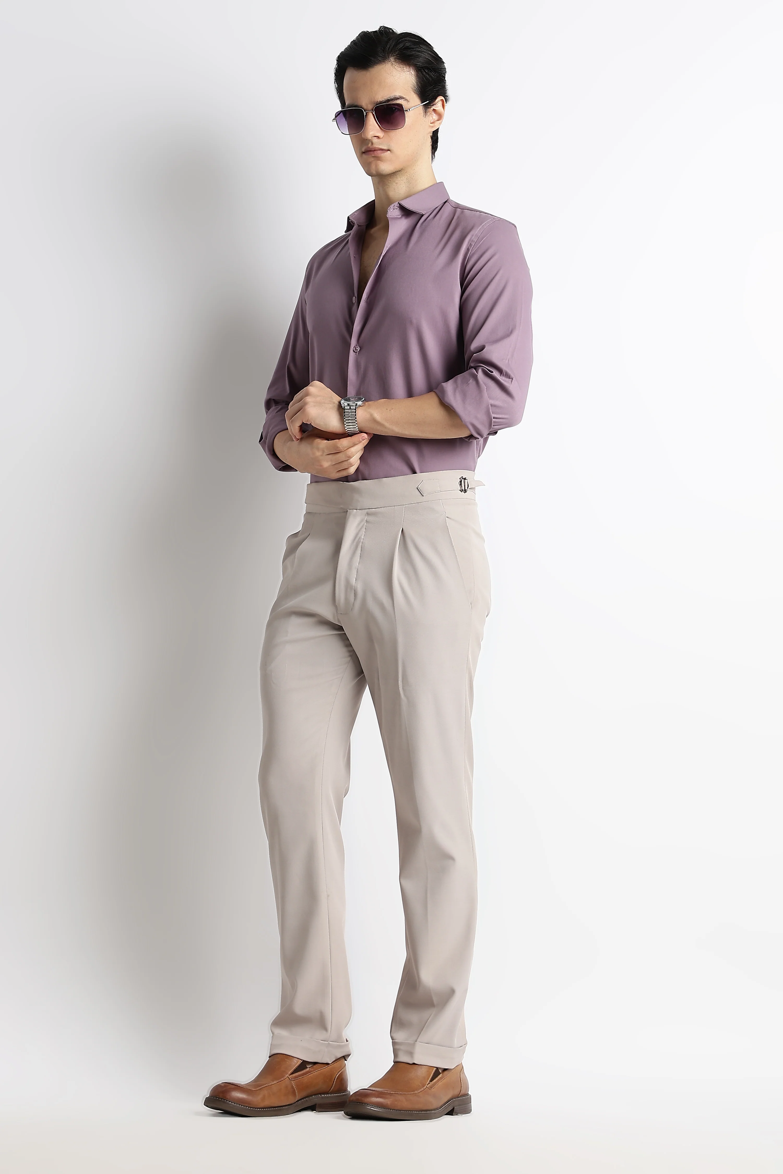 Men Essential Poly-Lycra Shirt - Image 6