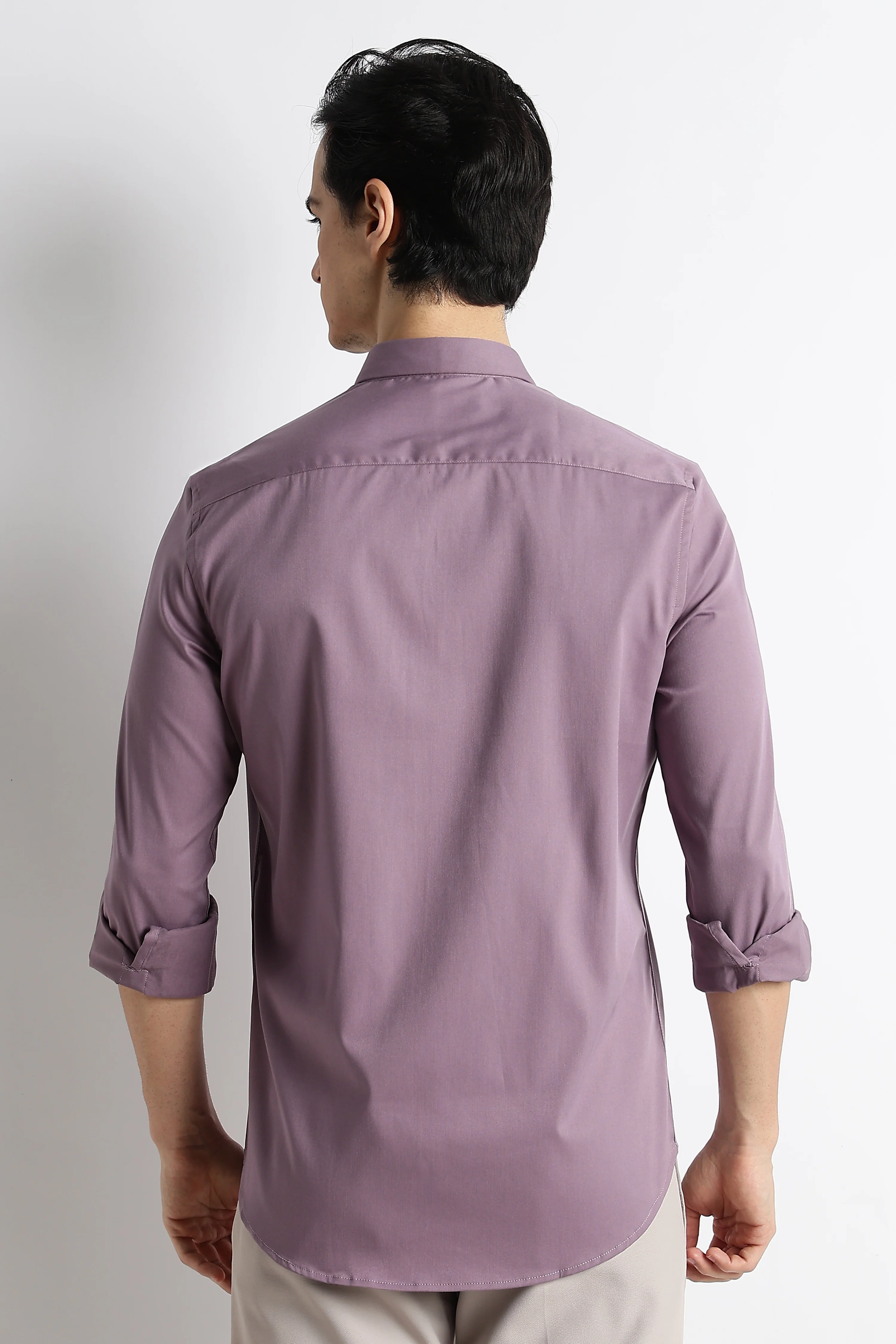 Men Essential Poly-Lycra Shirt - Image 9