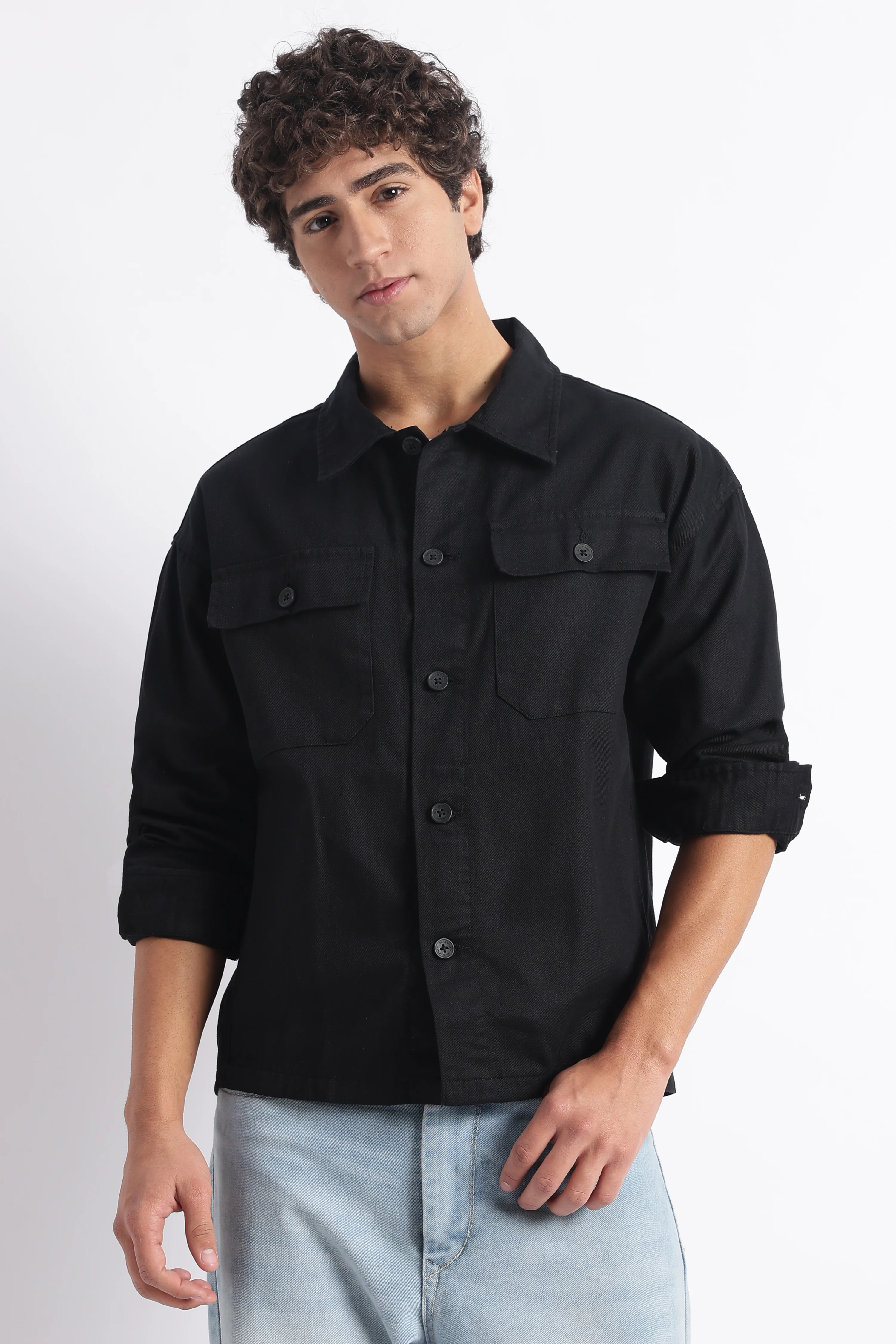 Men Everyday Layering Shacket - Image 2