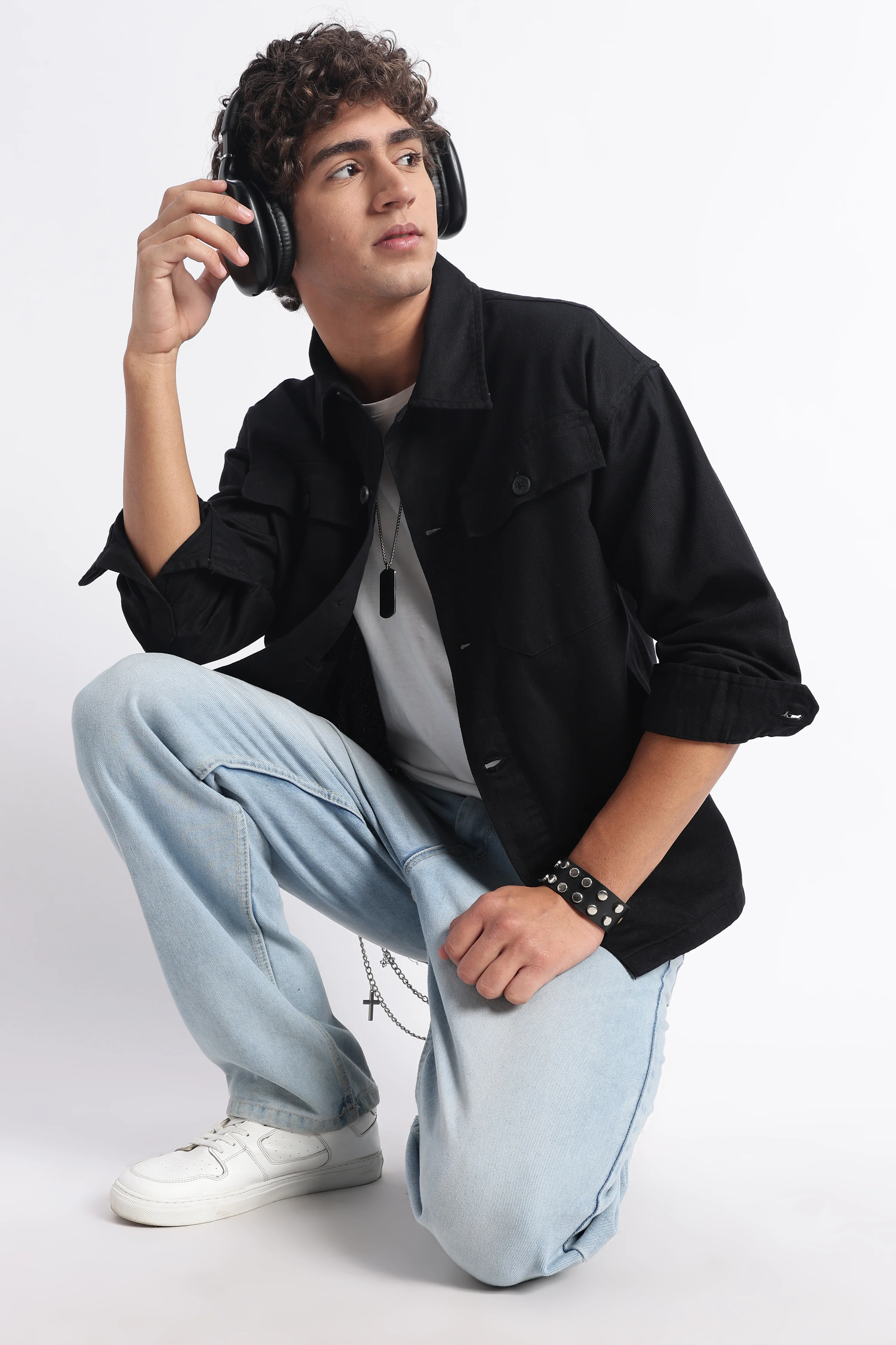 Men Everyday Layering Shacket - Image 3