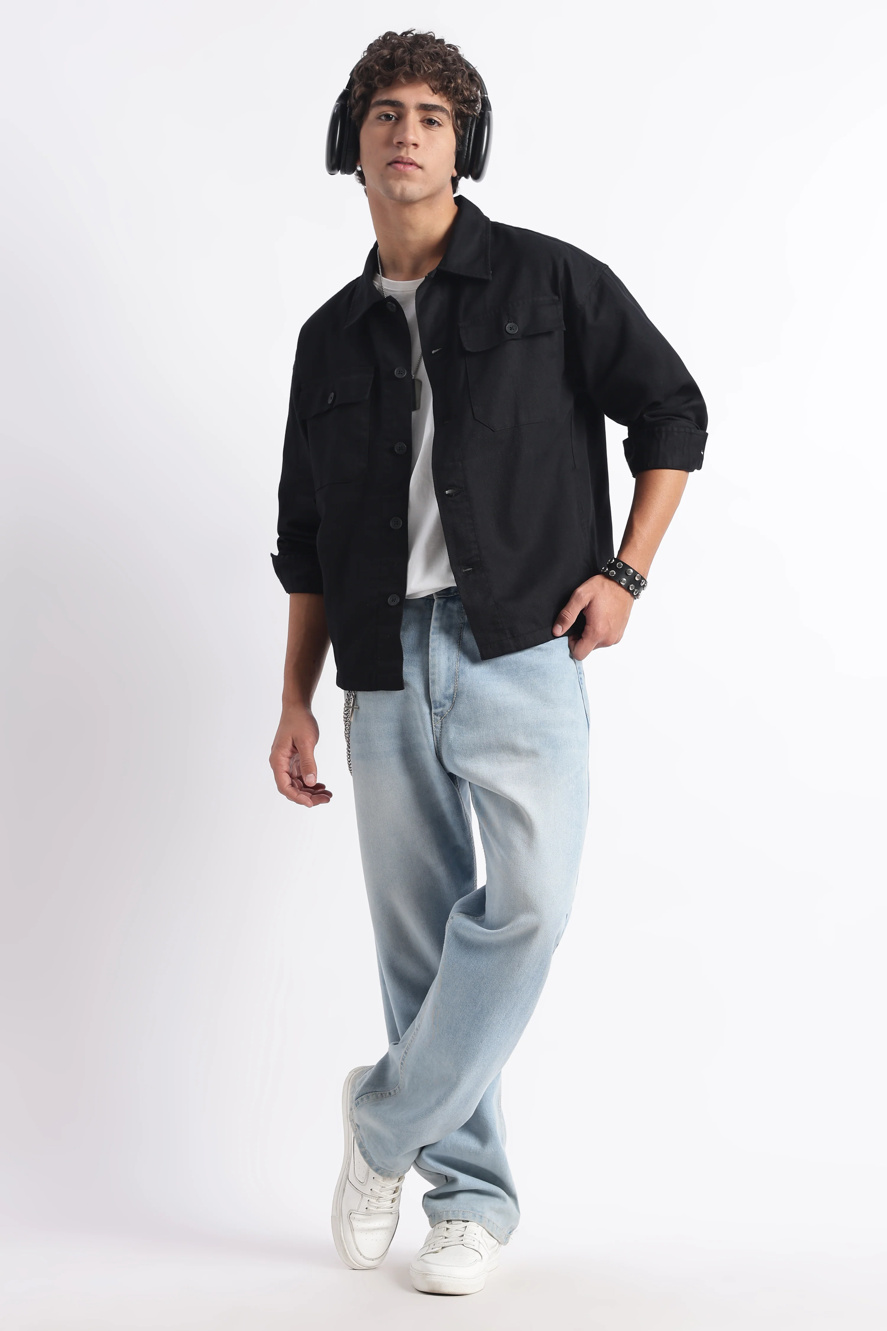 Men Everyday Layering Shacket - Image 6