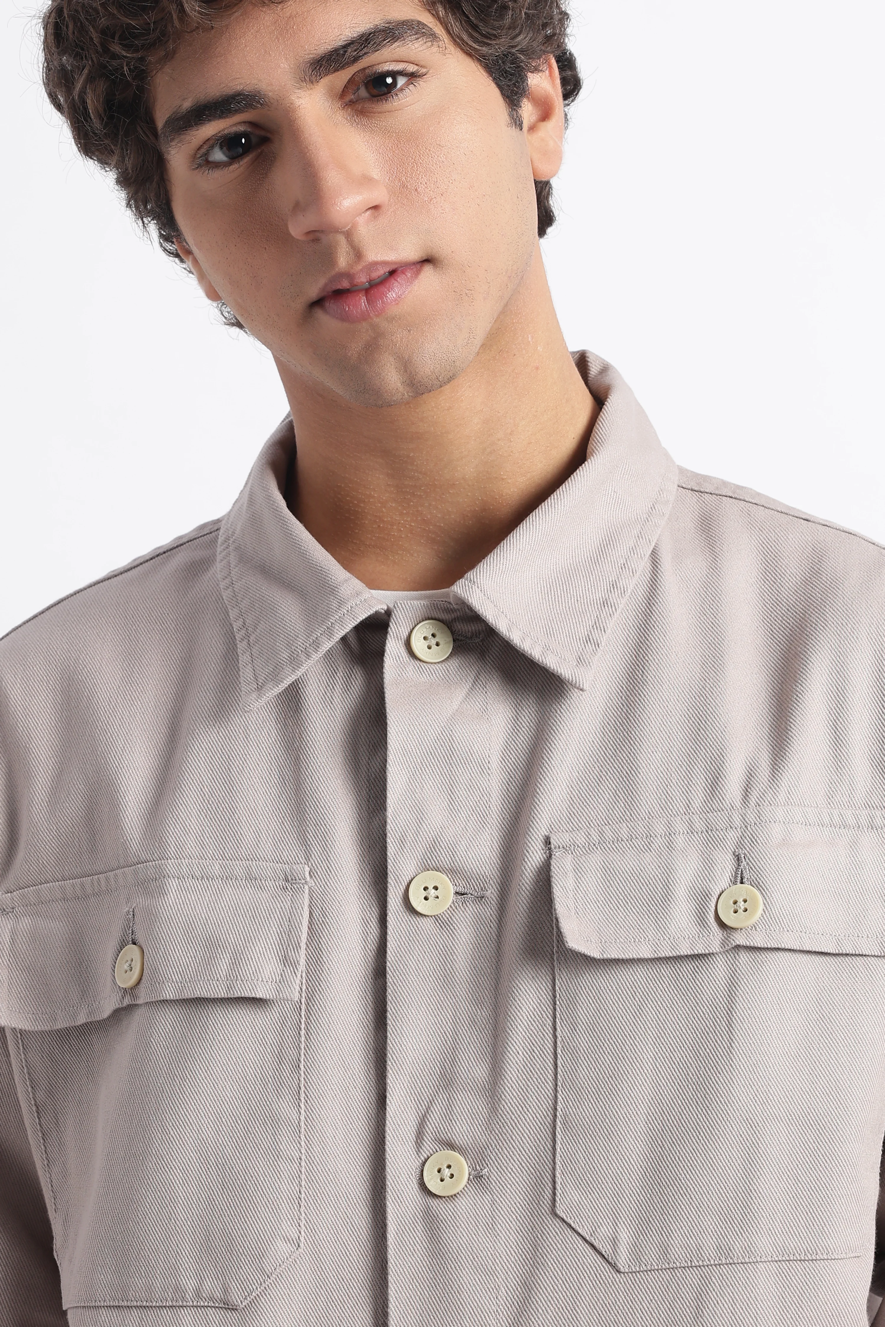 Men Everyday Layering Shacket - Image 2