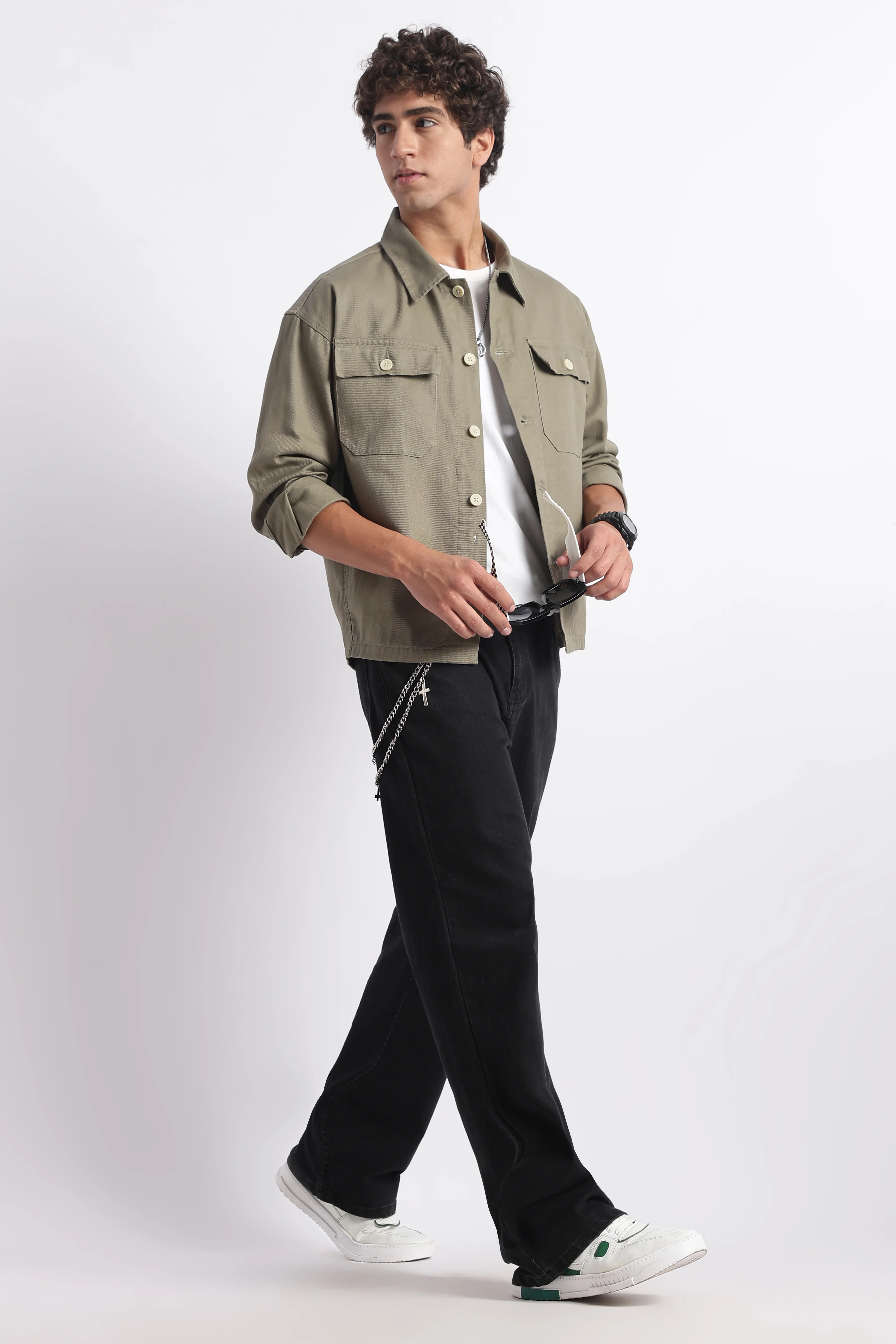 Men Everyday Layering Shacket - Image 6