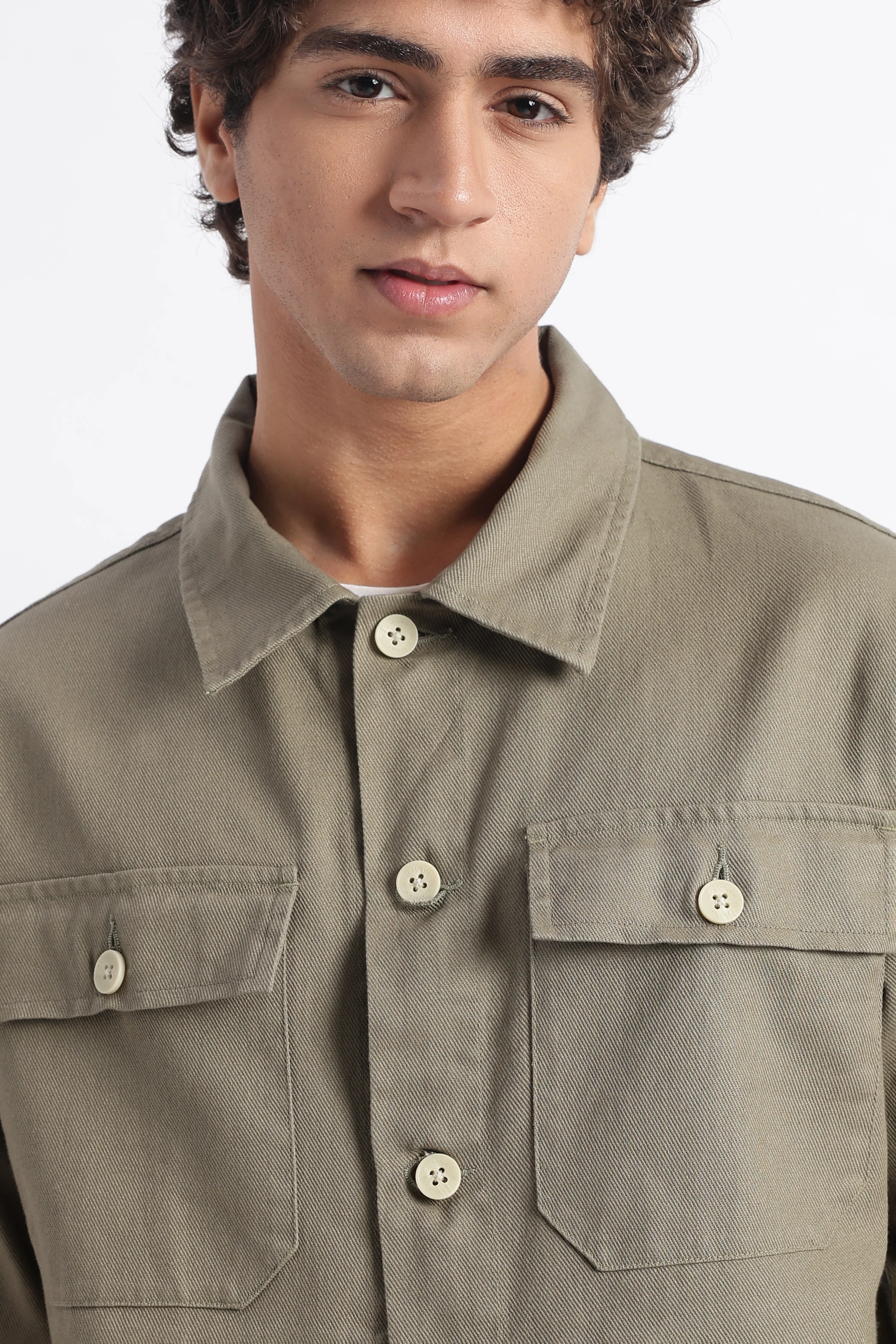 Men Everyday Layering Shacket - Image 9