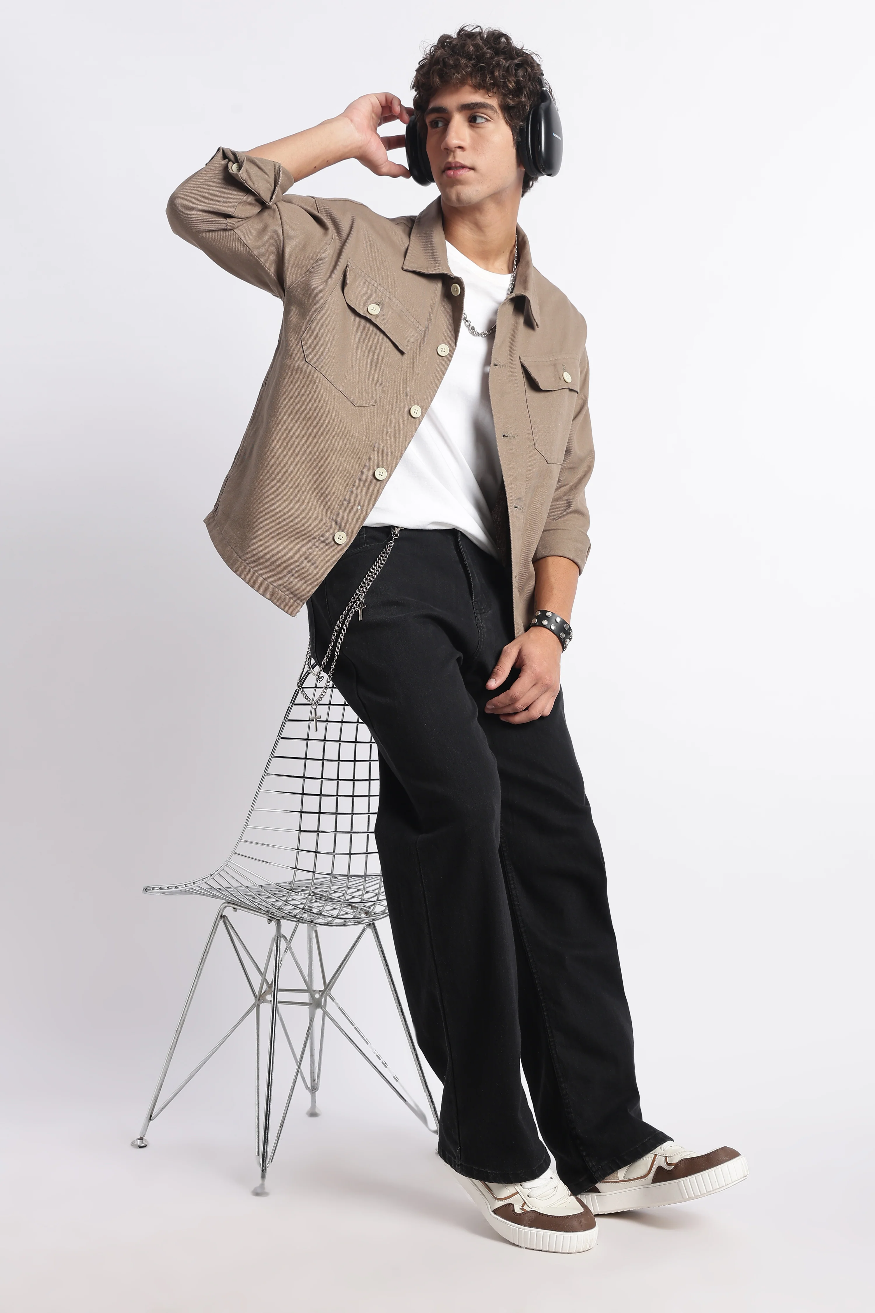 Men Everyday Layering Shacket - Image 2