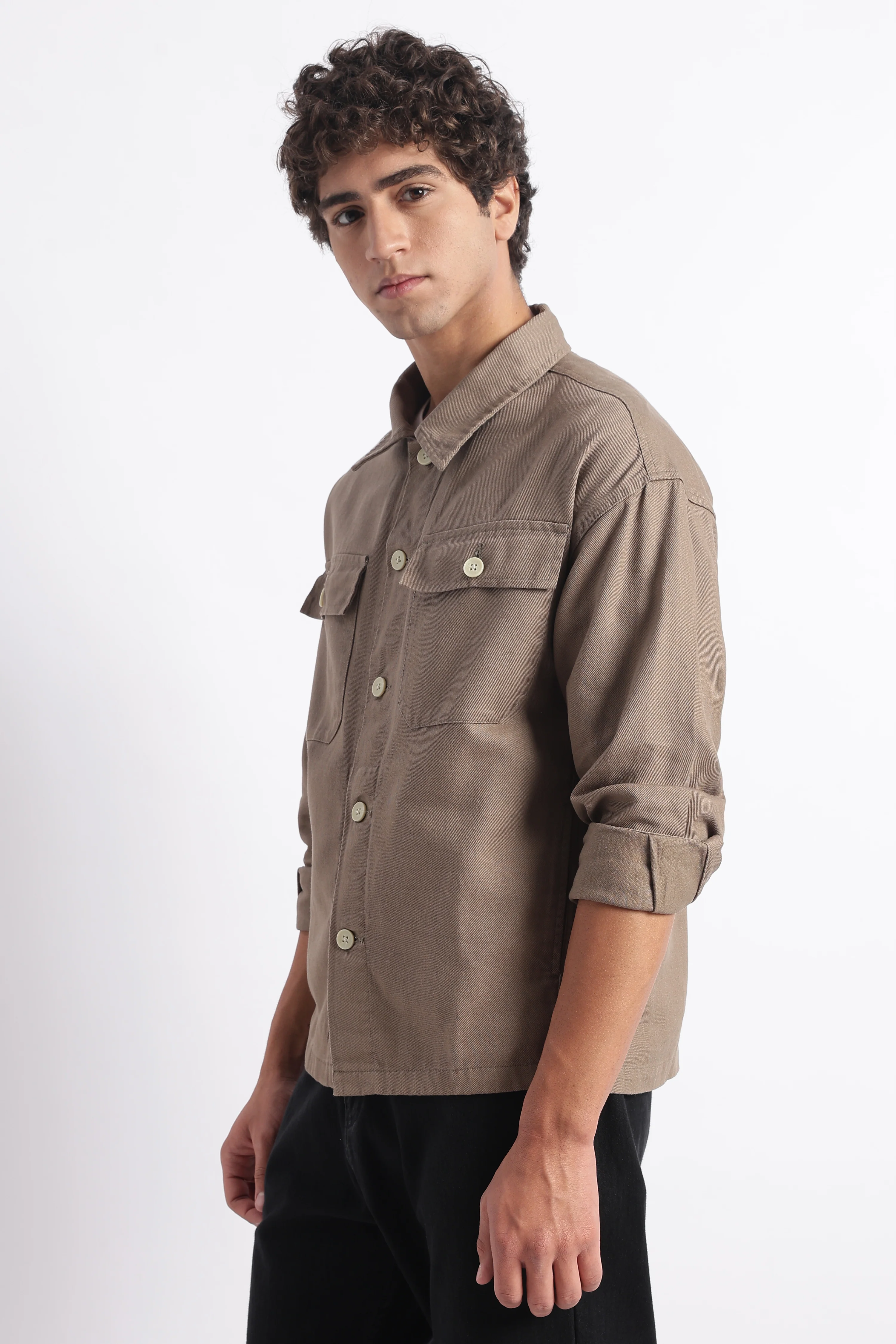 Men Everyday Layering Shacket - Image 5