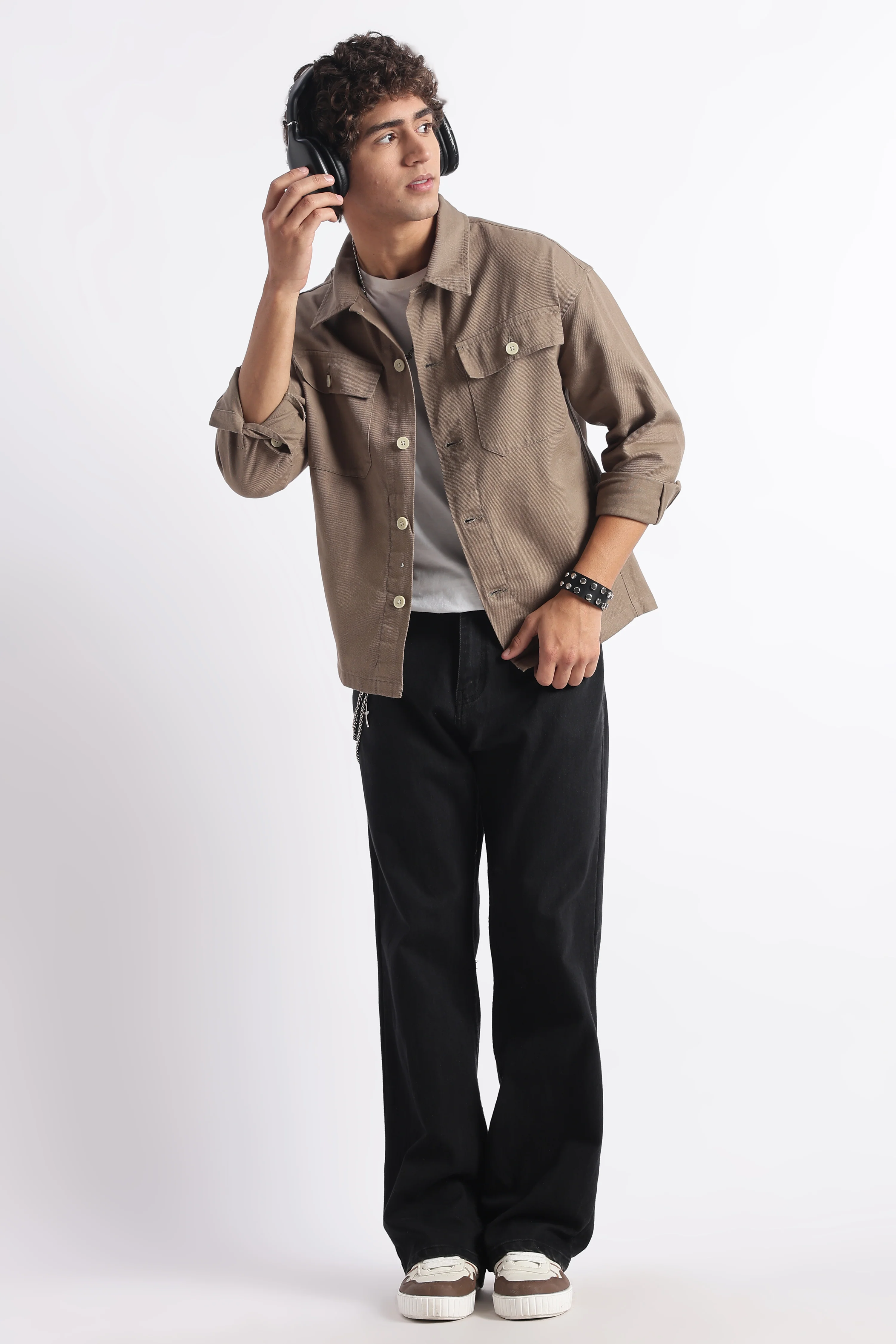 Men Everyday Layering Shacket - Image 7