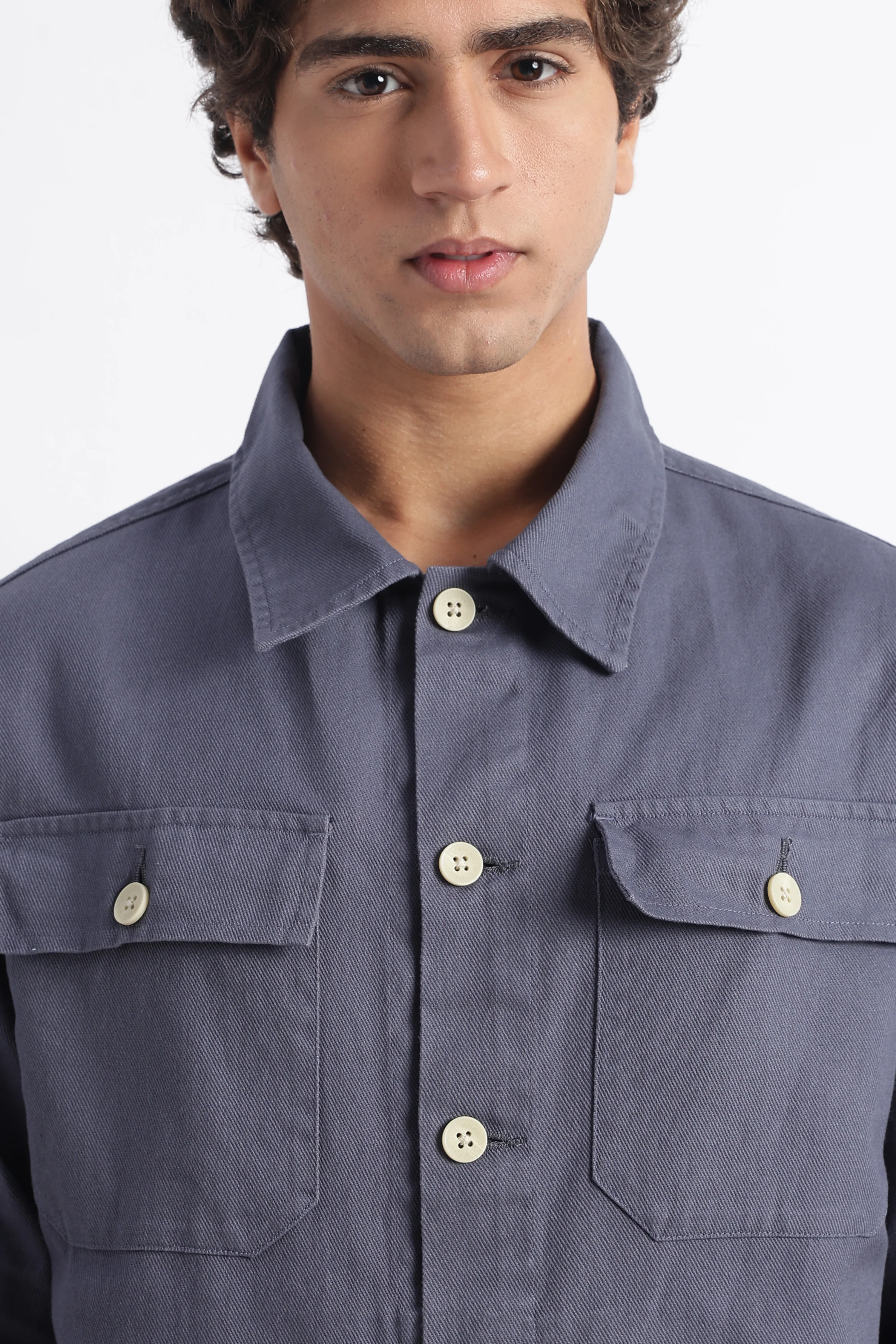 Men Everyday Layering Shacket - Image 8