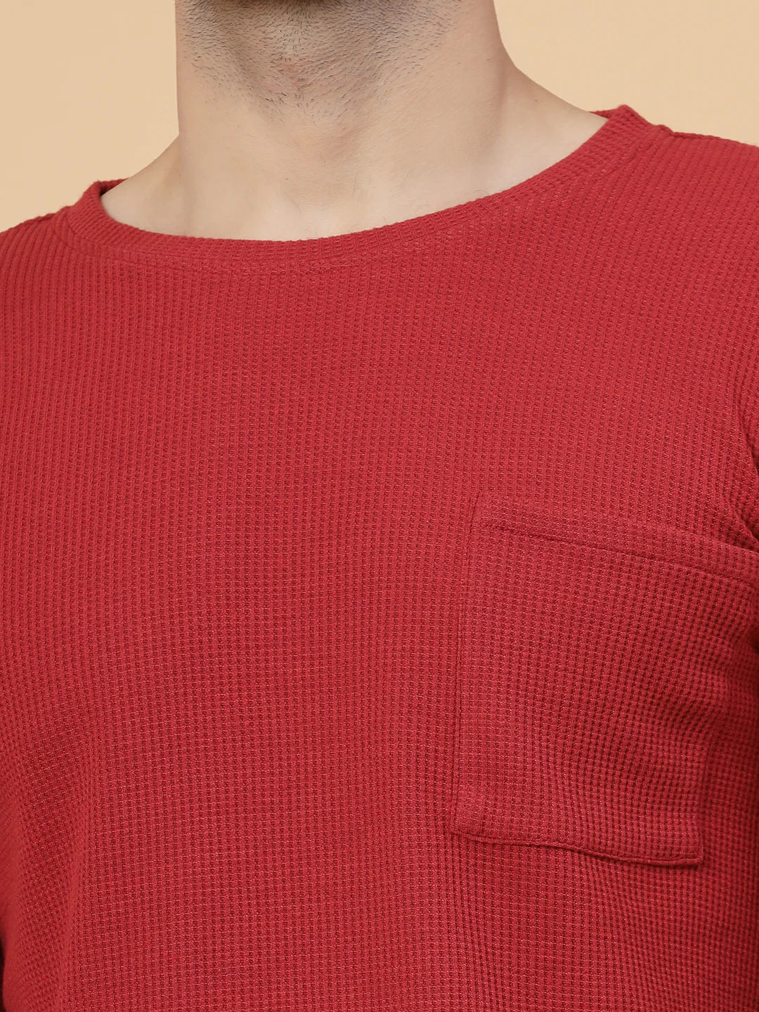 Men Everyday Waffle Tee - Image 4