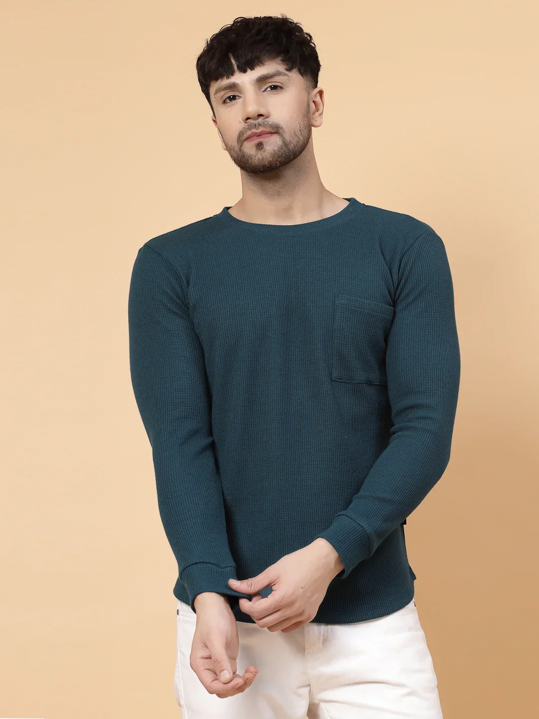 Men Everyday Waffle Tee - Image 3