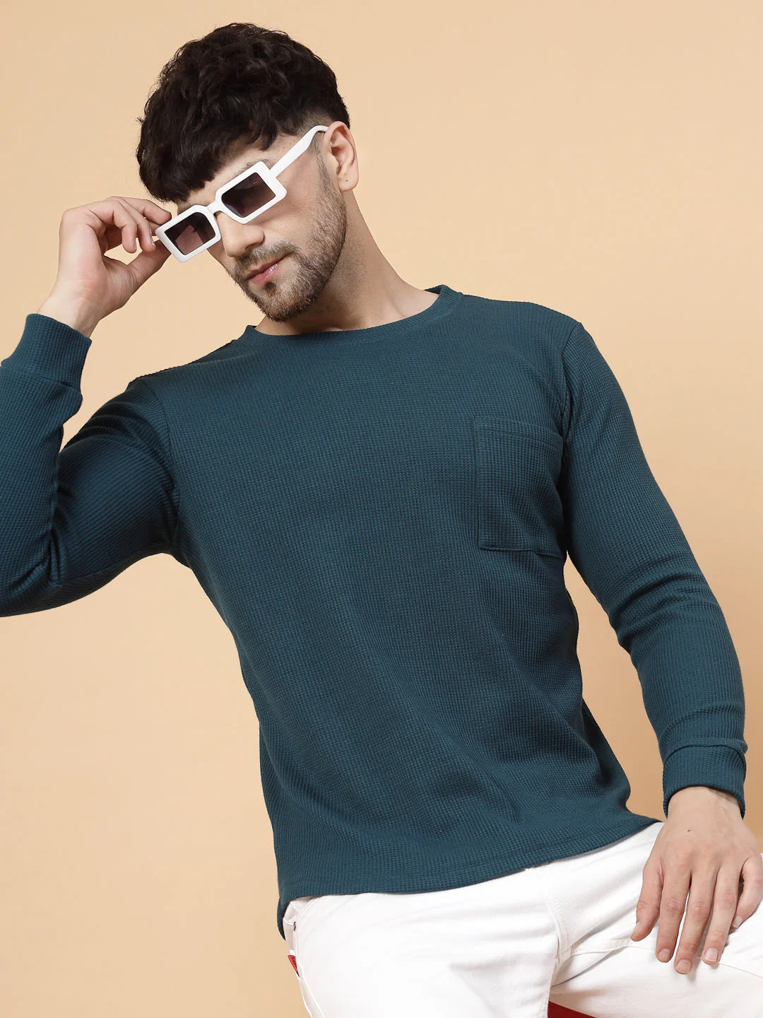 Men Everyday Waffle Tee - Image 5