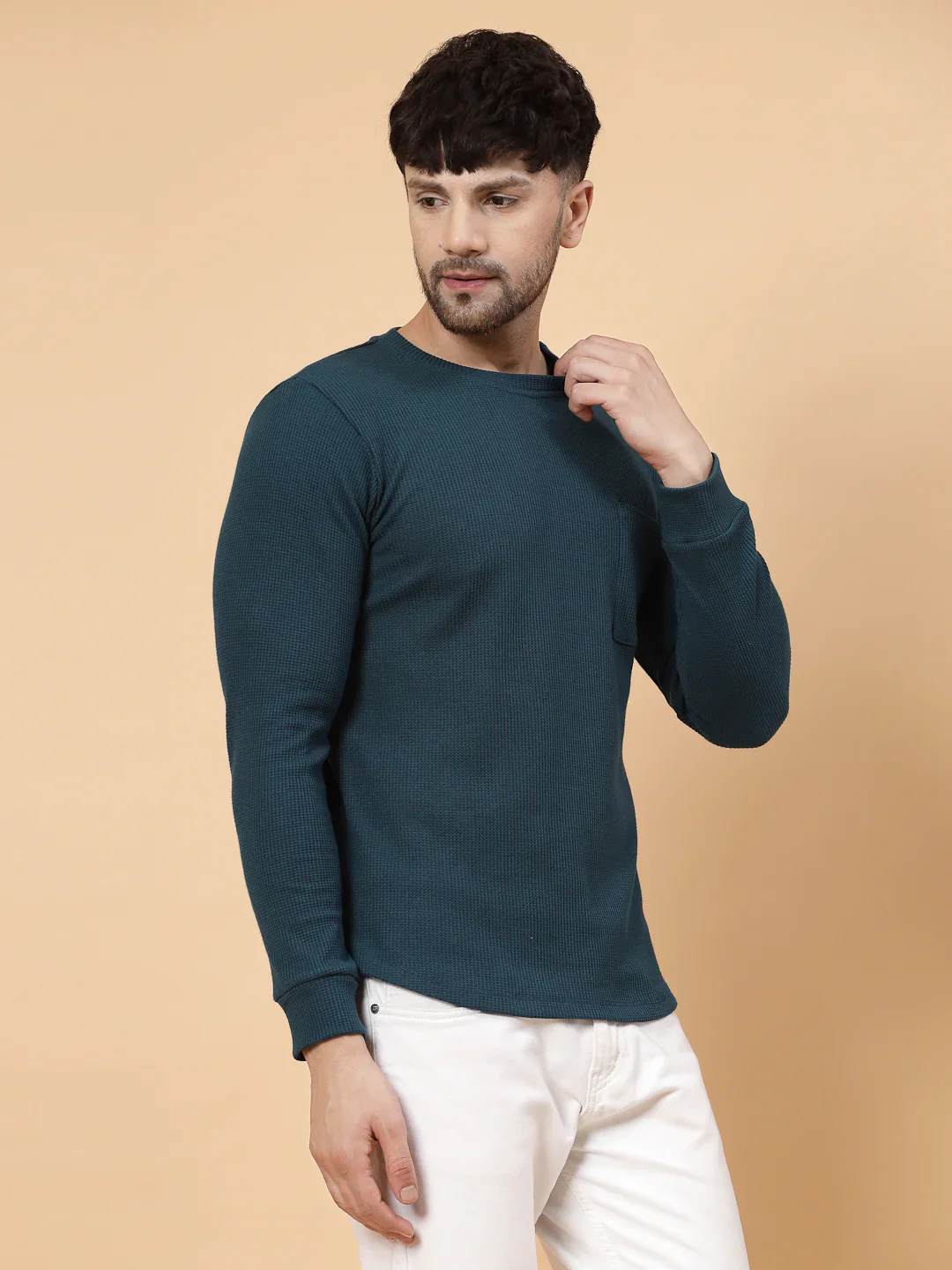 Men Everyday Waffle Tee - Image 6
