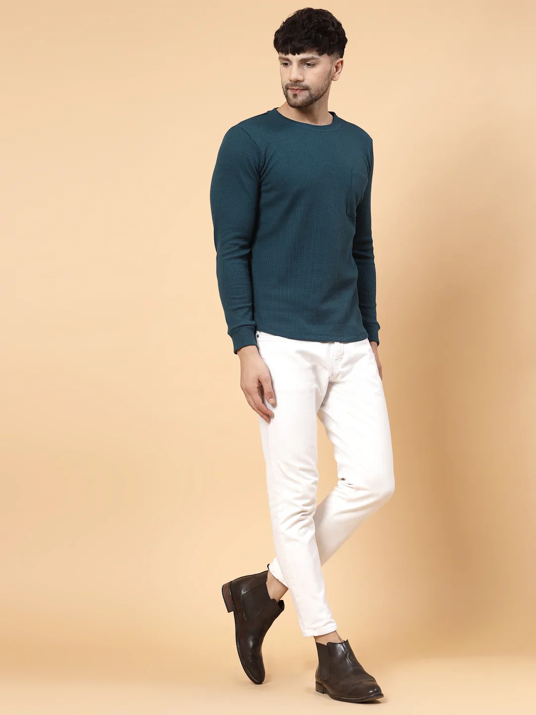 Men Everyday Waffle Tee - Image 8