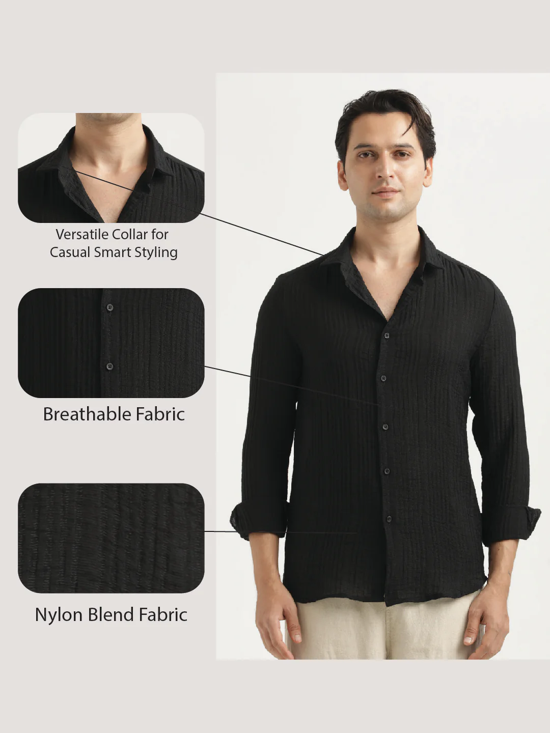 Men FeatherLite Nylon Shirt - Image 2