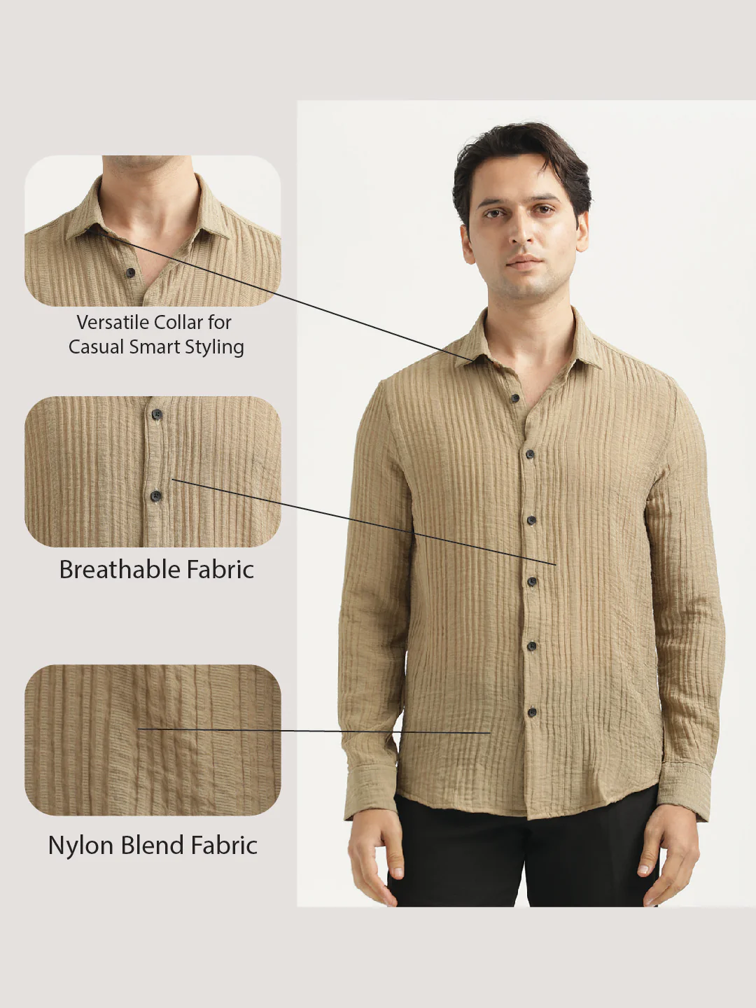 Men FeatherLite Nylon Shirt - Image 2