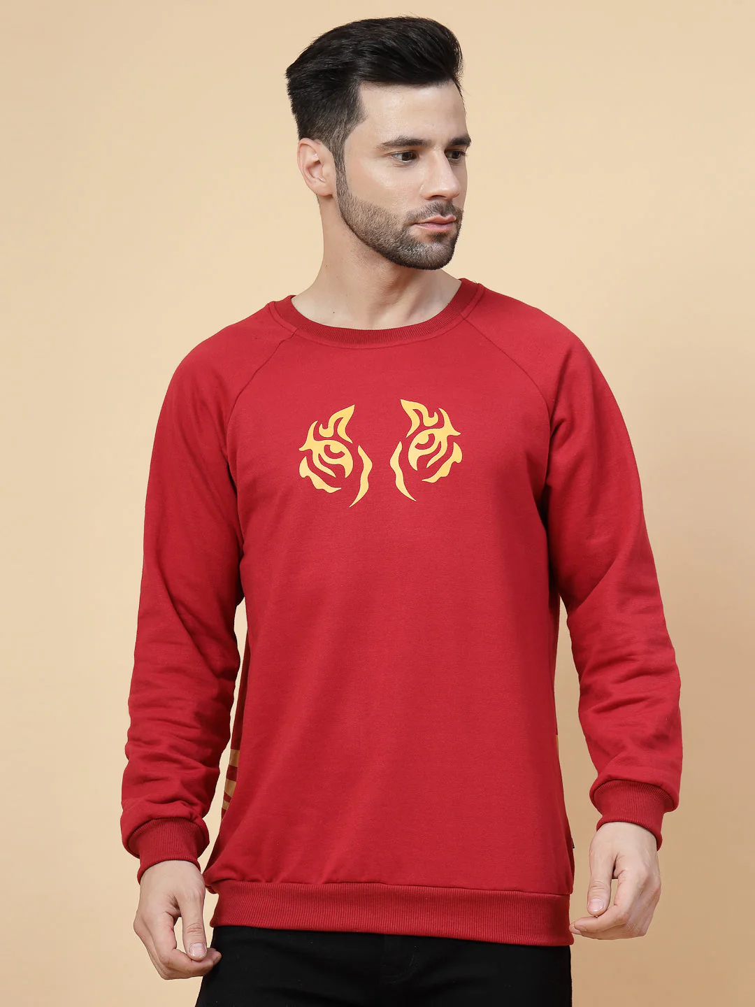 Men Fierce Oversized Fleece Sweatshirt - Image 2