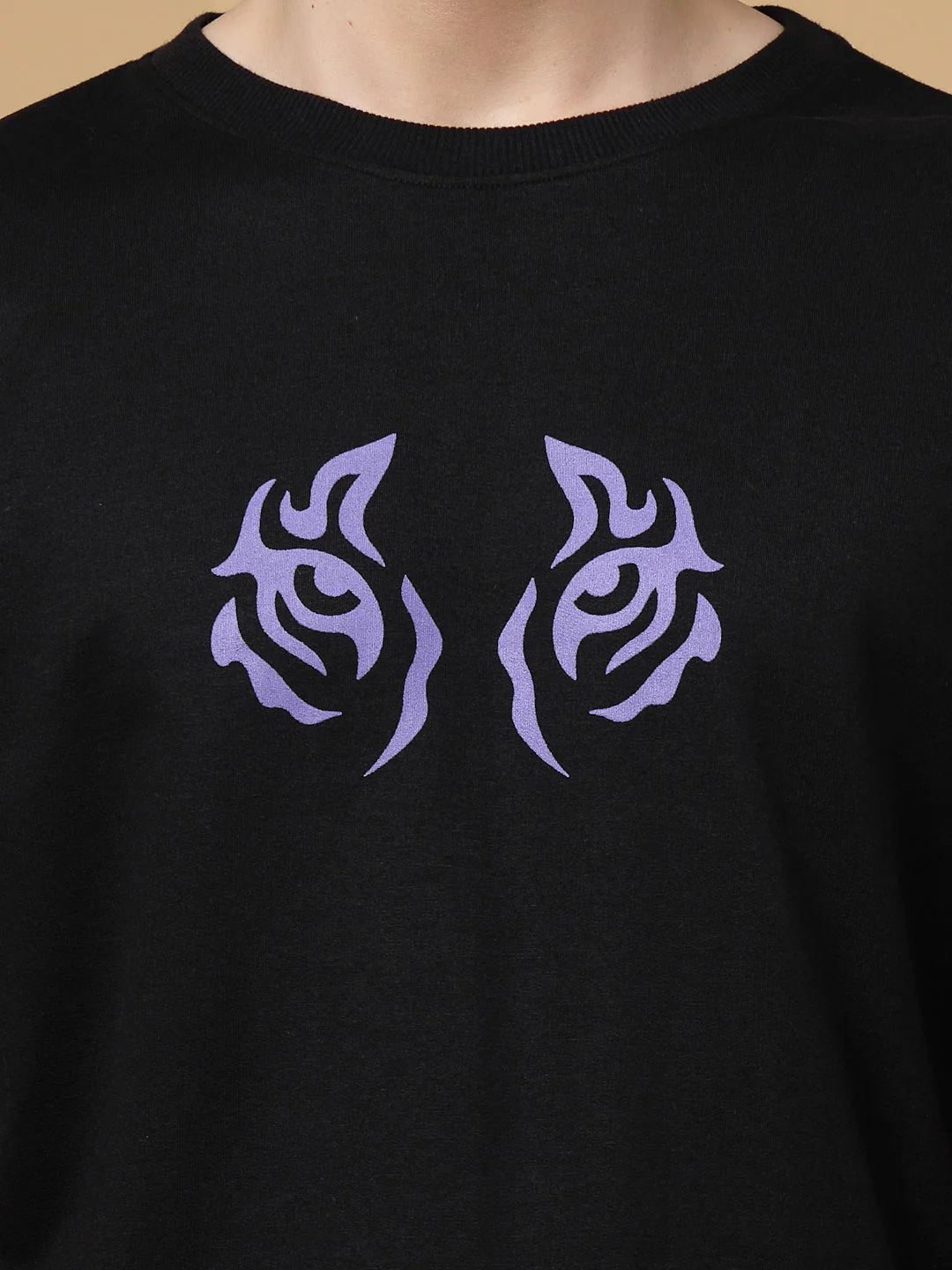 Men Fierce Tiger Oversized Tee - Image 5
