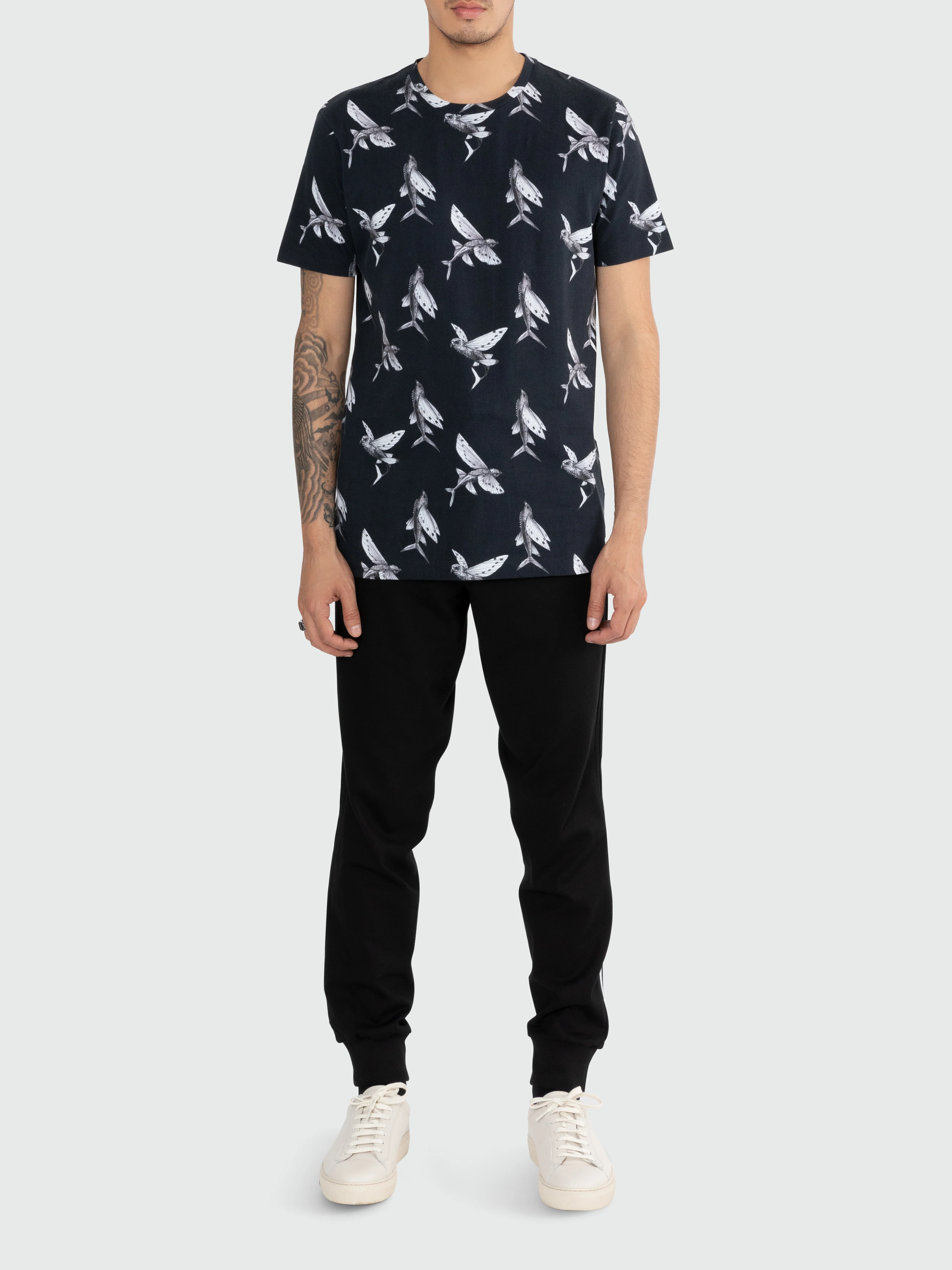 Men Flying Fish Tee - Image 2