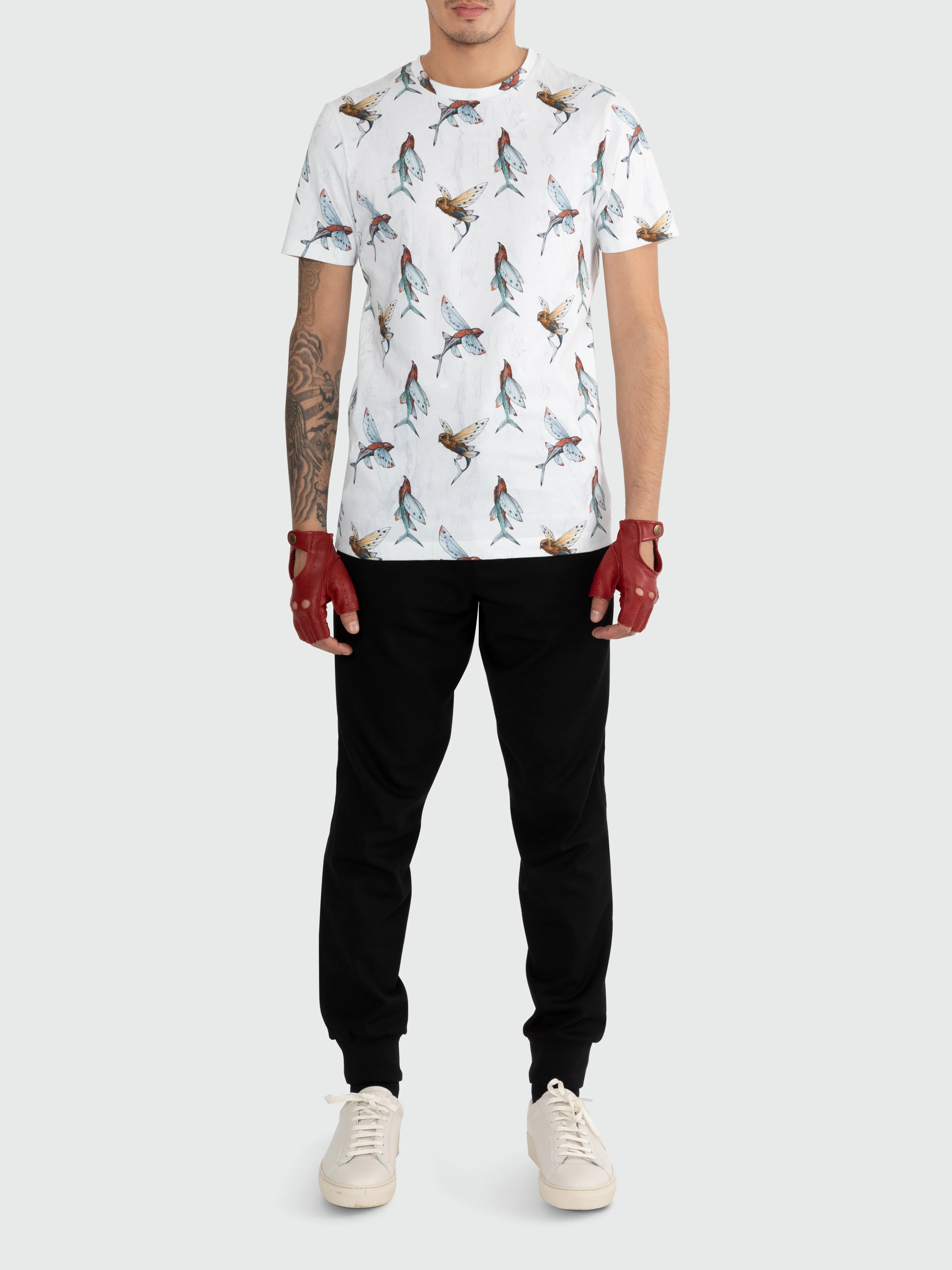 Men Flying Fish Tee - Image 2