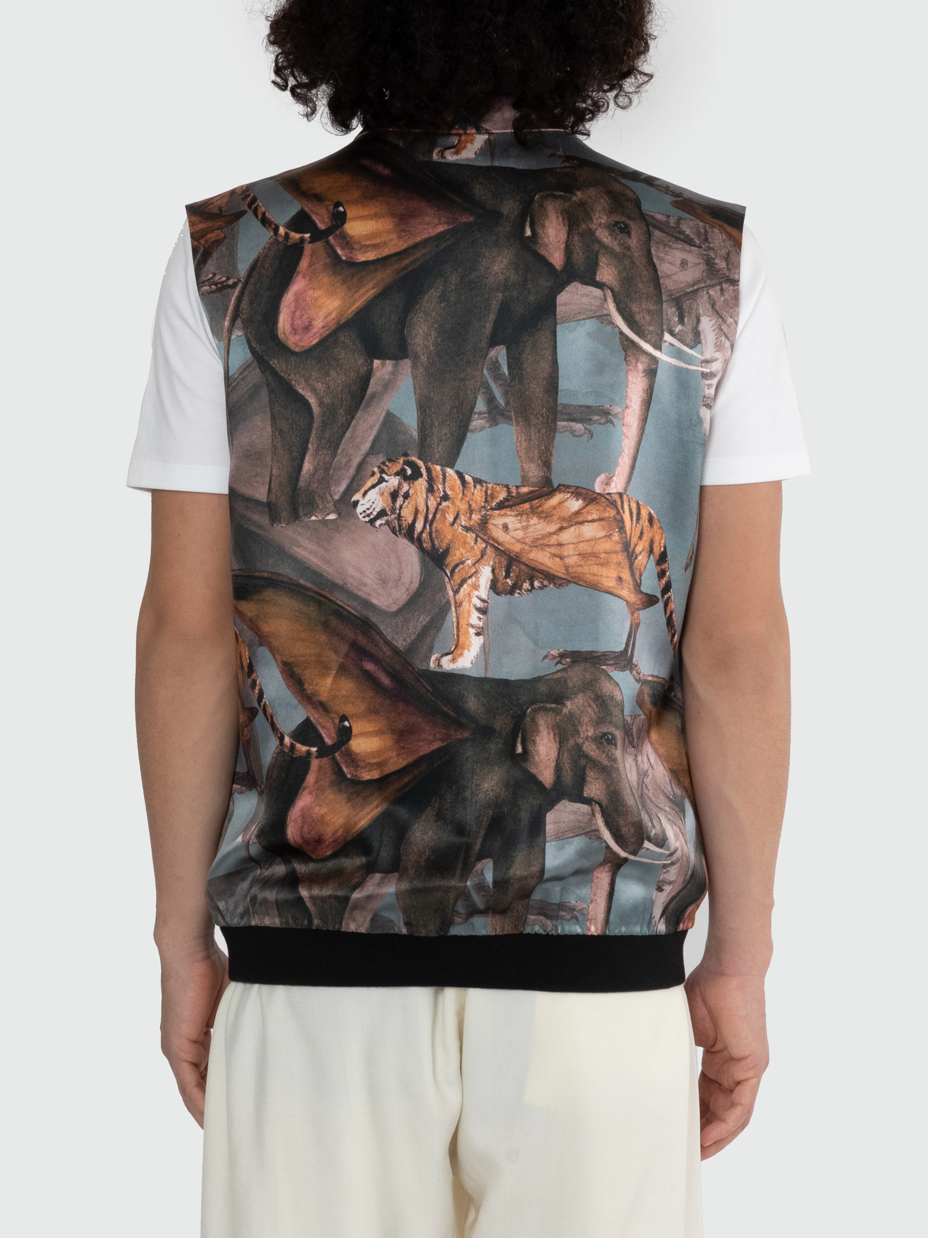 Men Jungle Bandi Bomber - Image 3