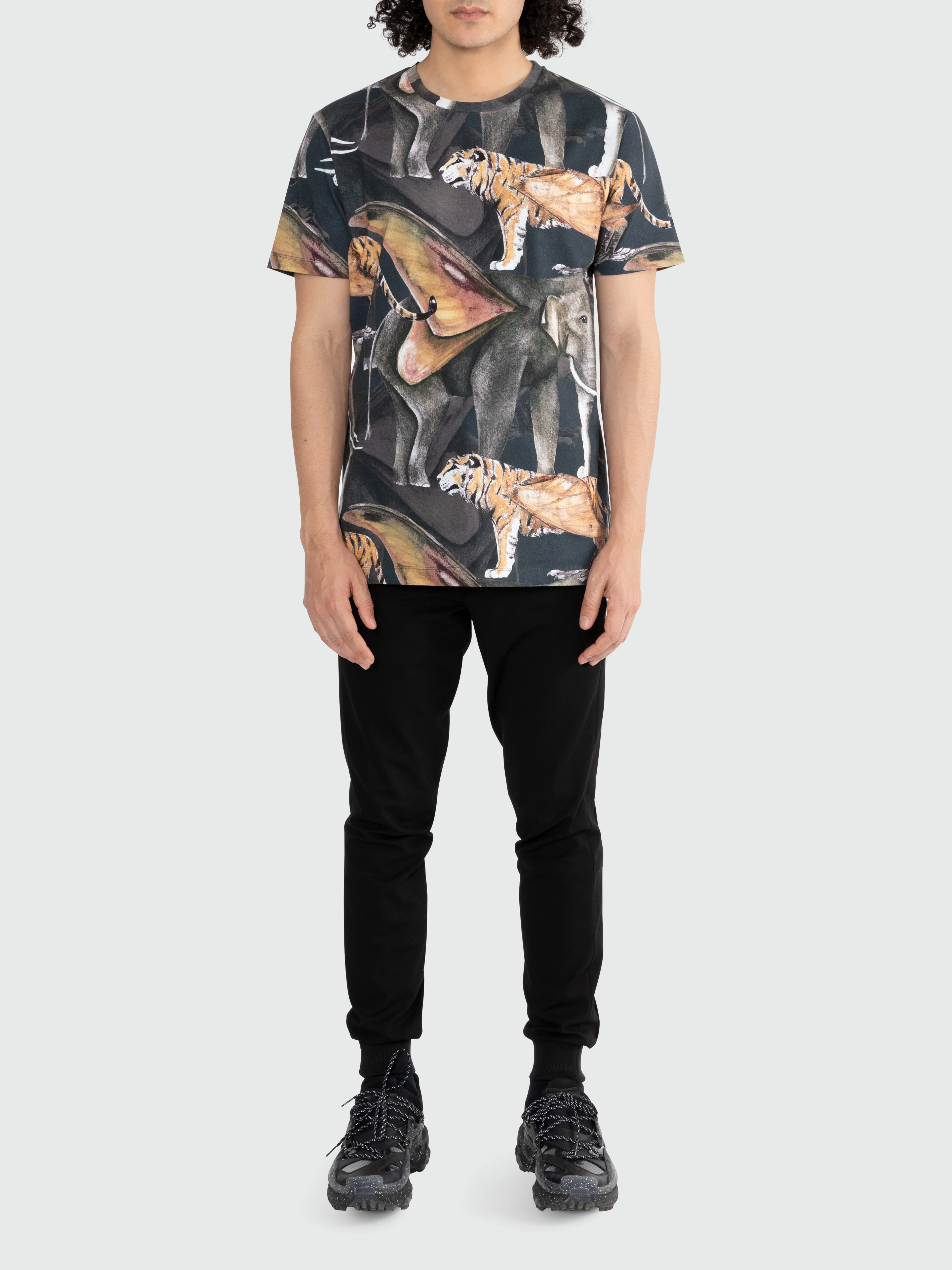 Men Galactic Jungle Tee - Image 3