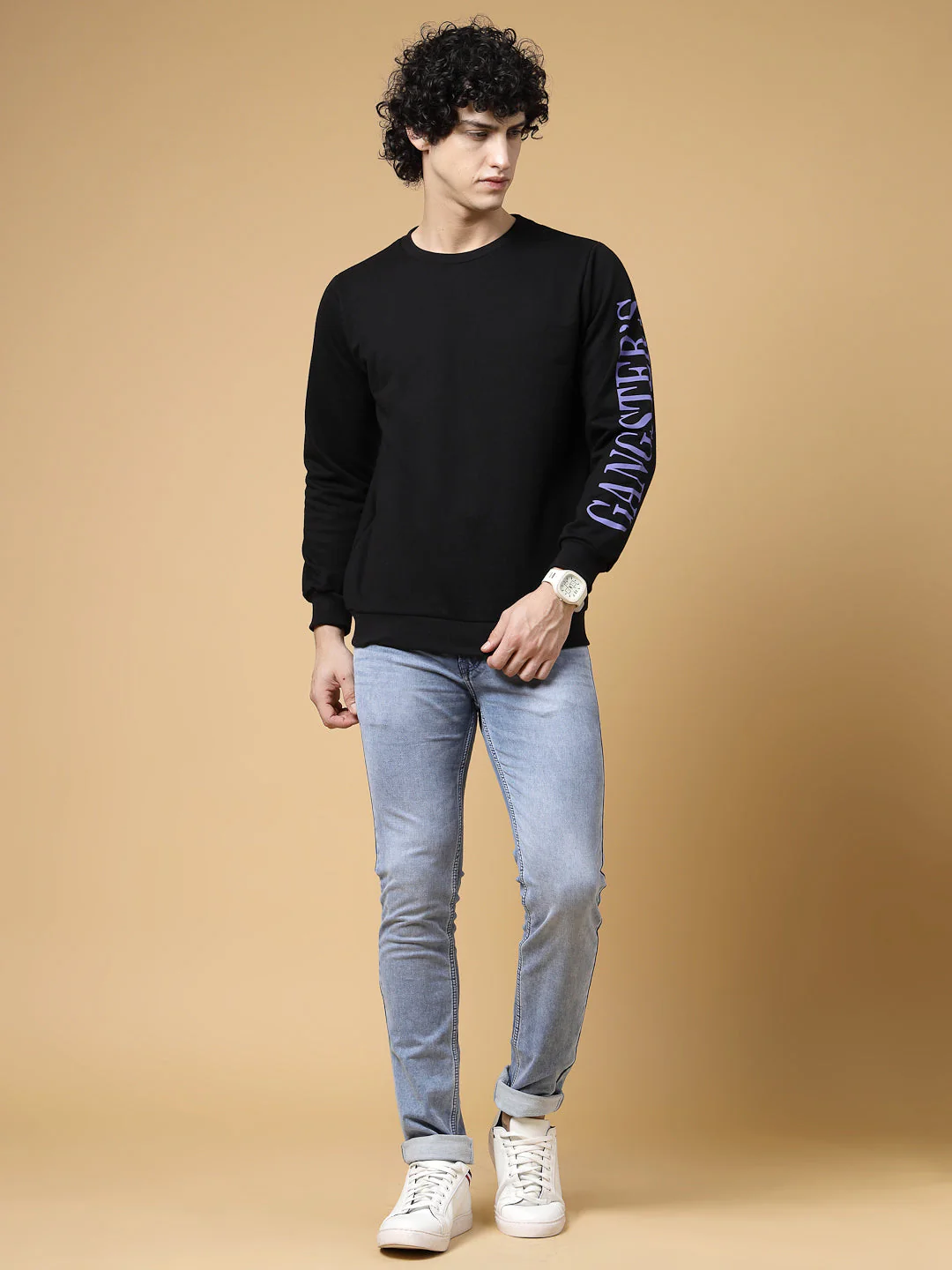 Men Gangster Paradise Oversized Sweatshirt - Image 2