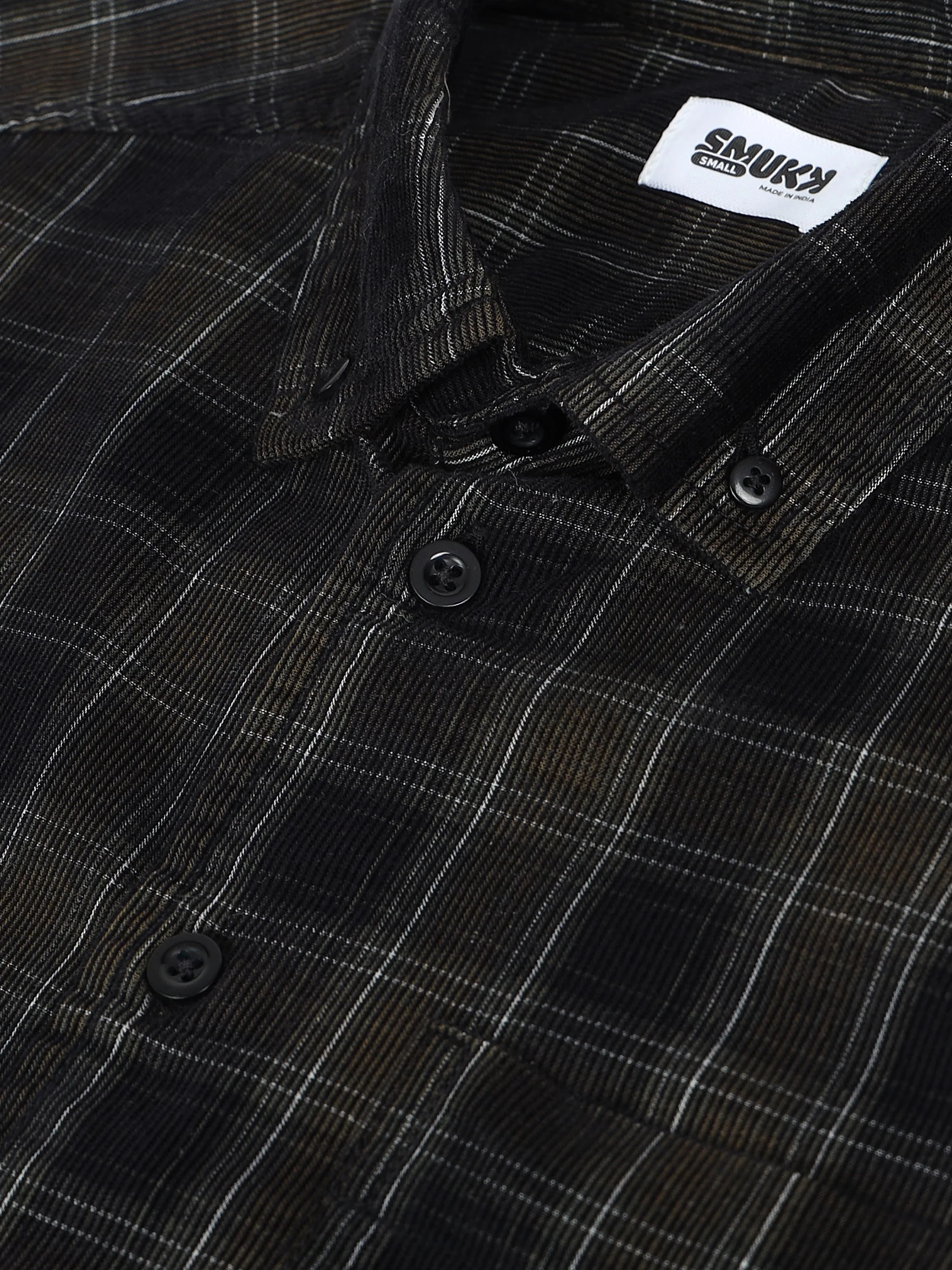 Men Corduroy Button-Down Shirt - Image 3