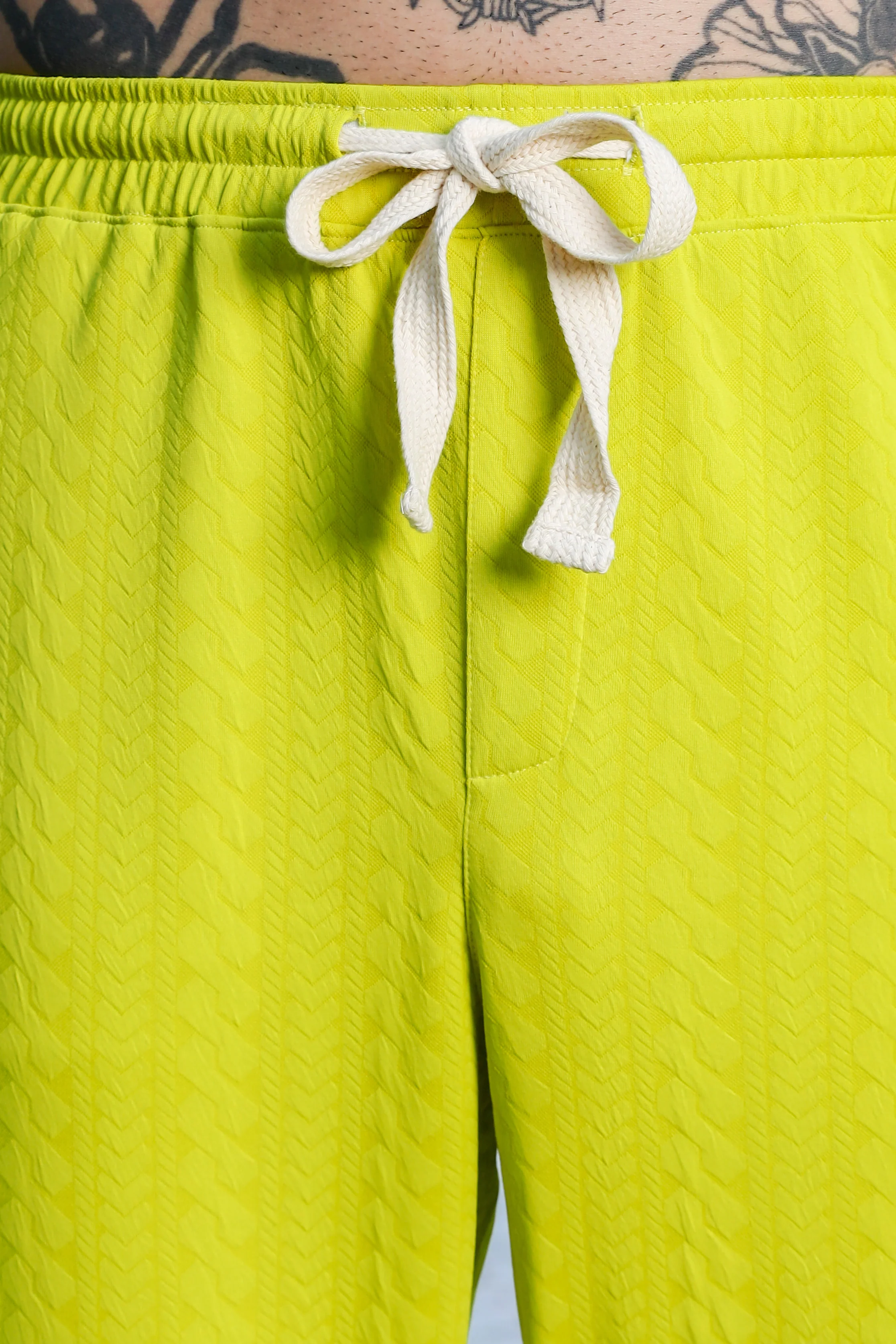 Men Green Mid-Rise Track Pant - Image 4