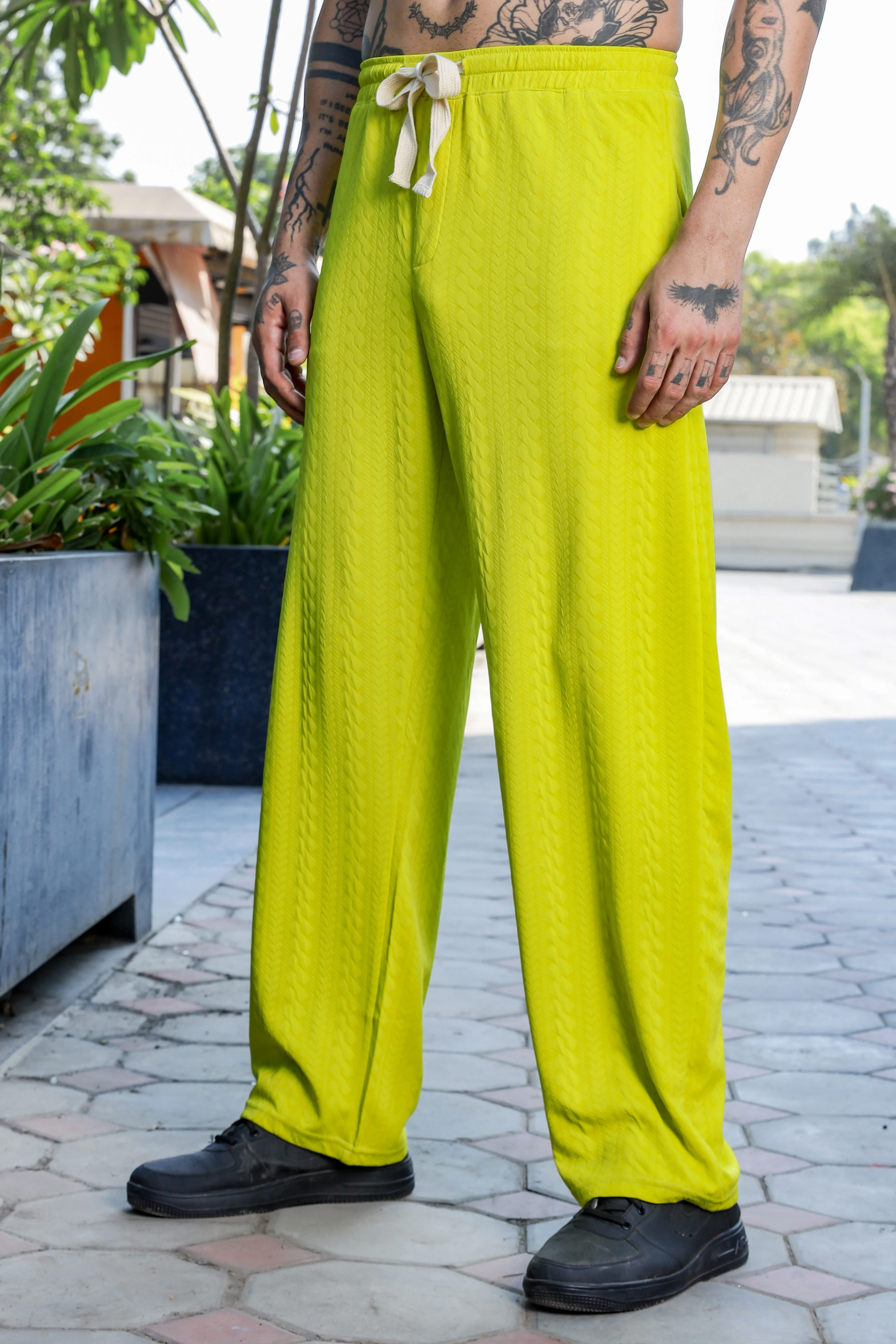 Men Green Mid-Rise Track Pant - Image 6