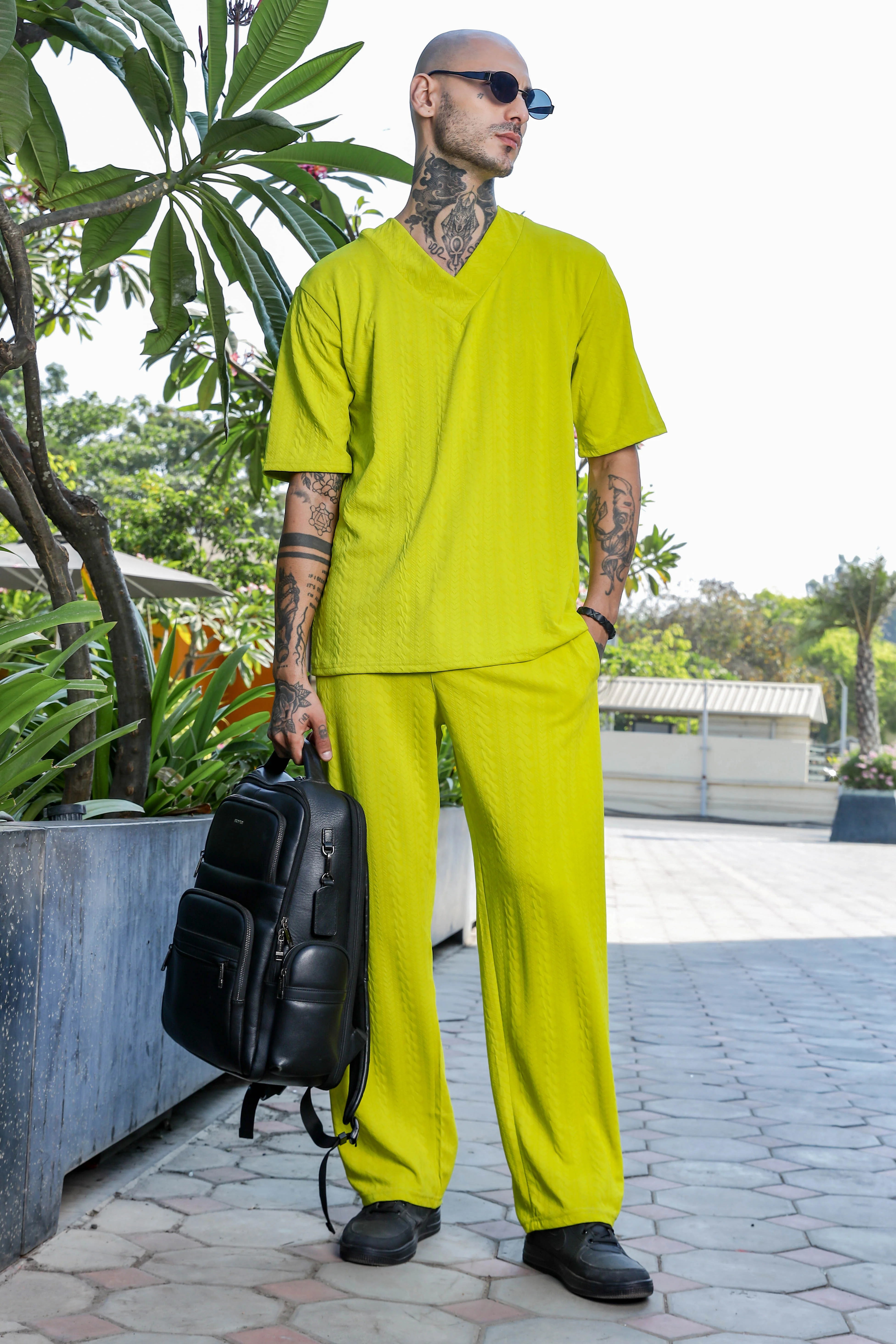 Men Green Mid-Rise Track Pant - Image 7