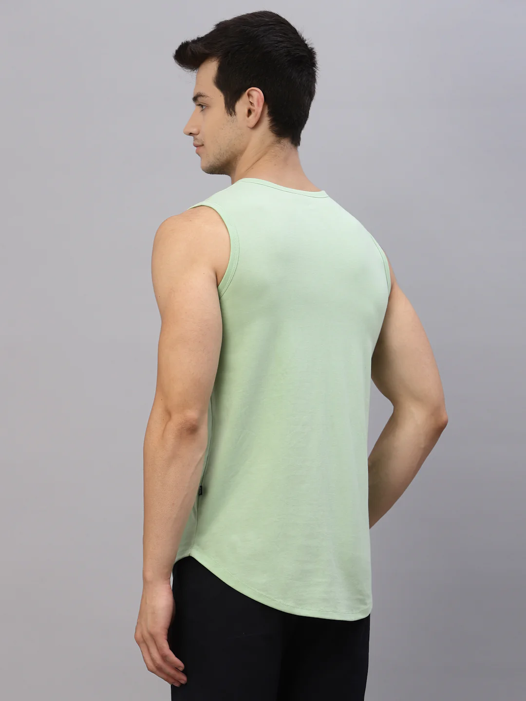 Men Green Printed T-Shirt - Image 5