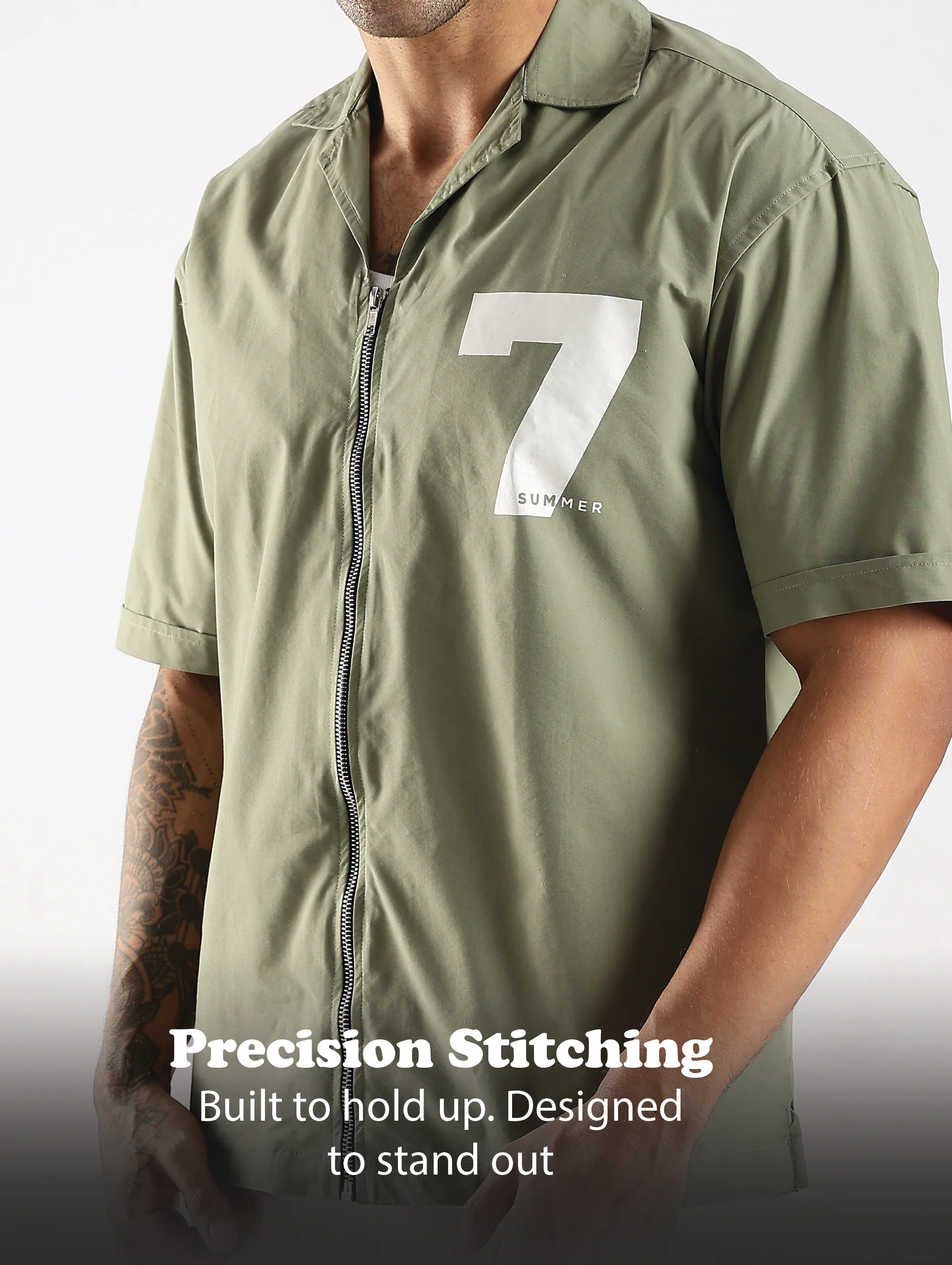 Men Green Slim Fit Shirt - Image 11