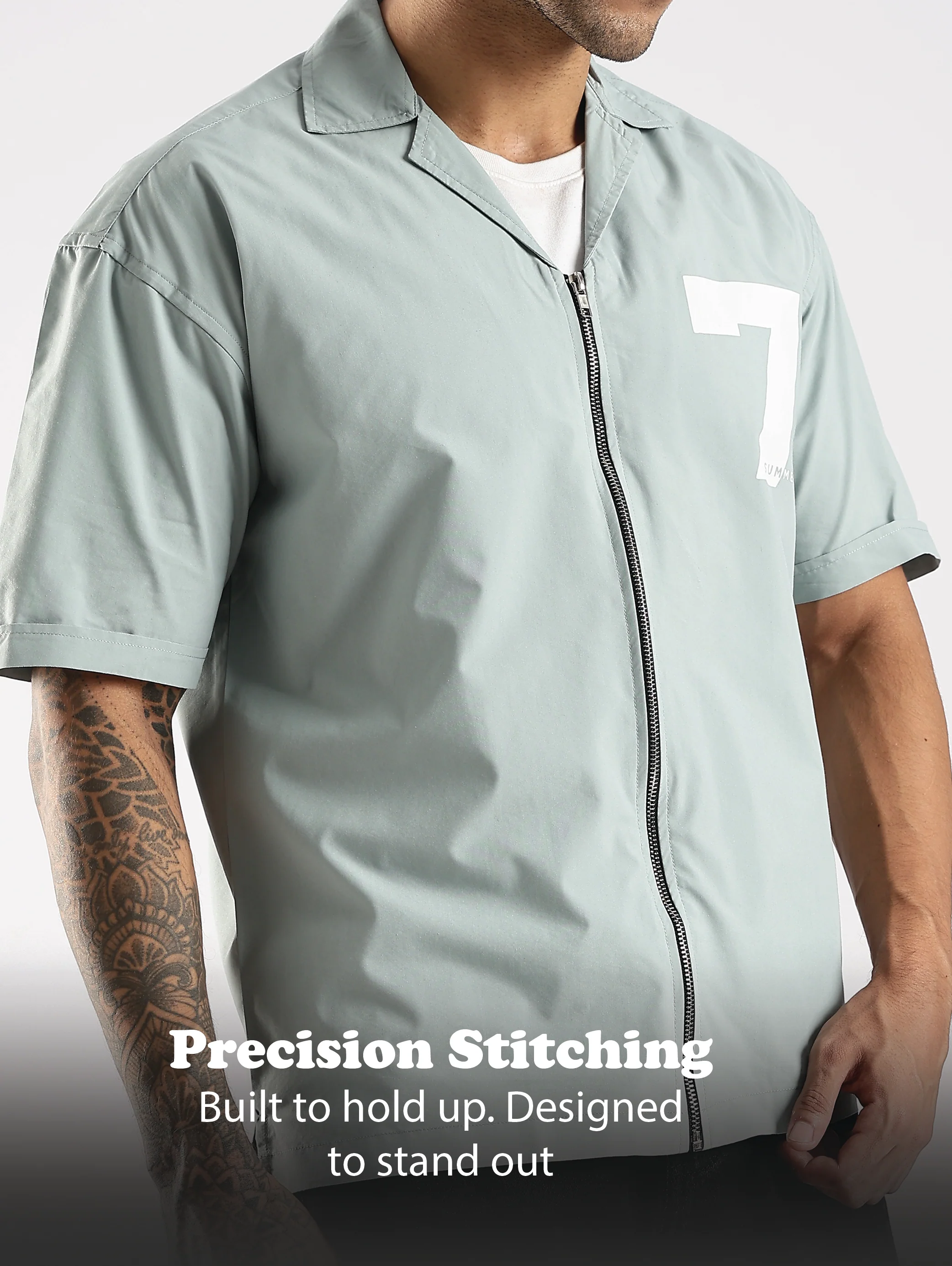 Men Green Slim Fit Shirt - Image 11