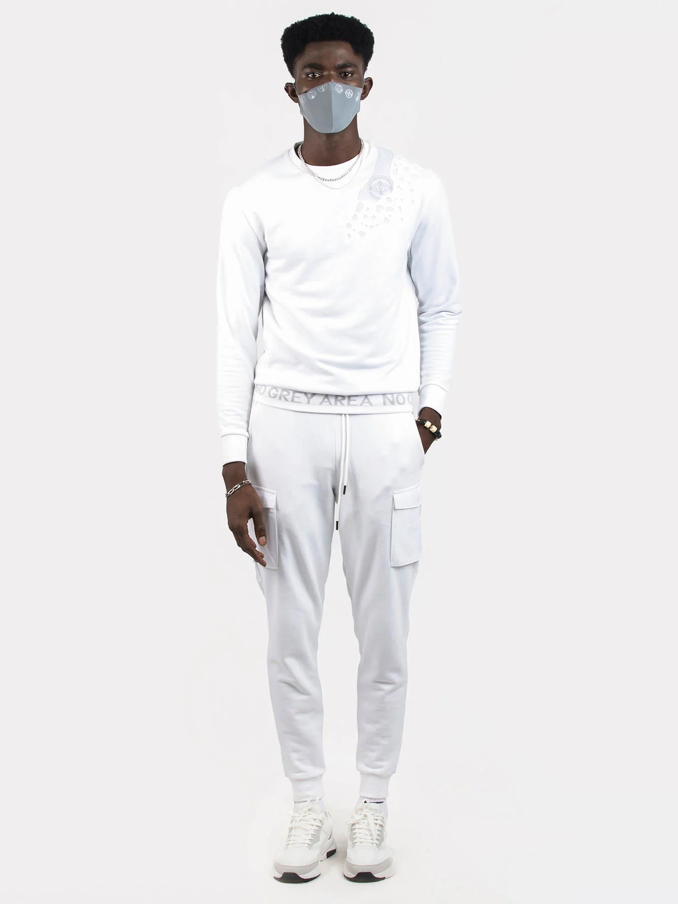 Men French Terry Sweatpants - Image 3