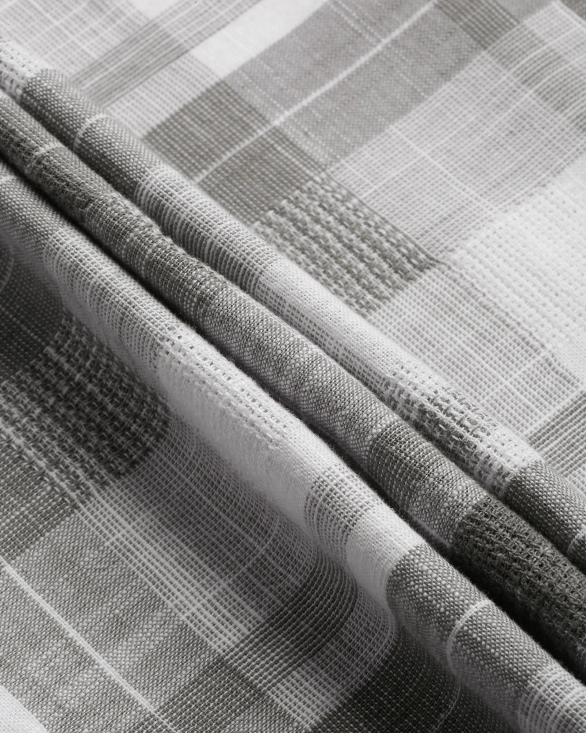Men Grey Checked Shirt - Image 8