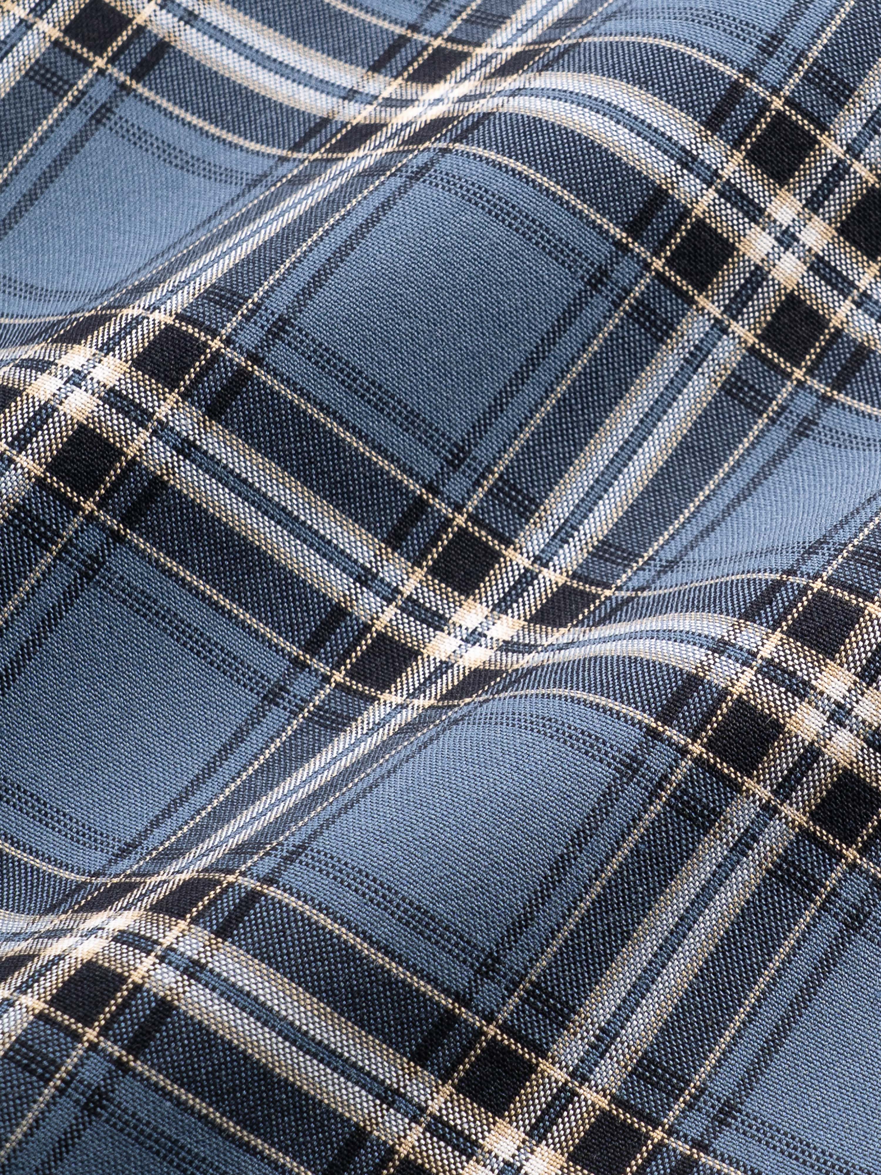Men Grey Checked Shirt - Image 8