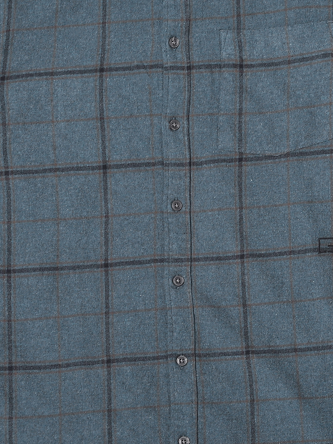 Men Grey Comfort Fit Shirt - Image 8