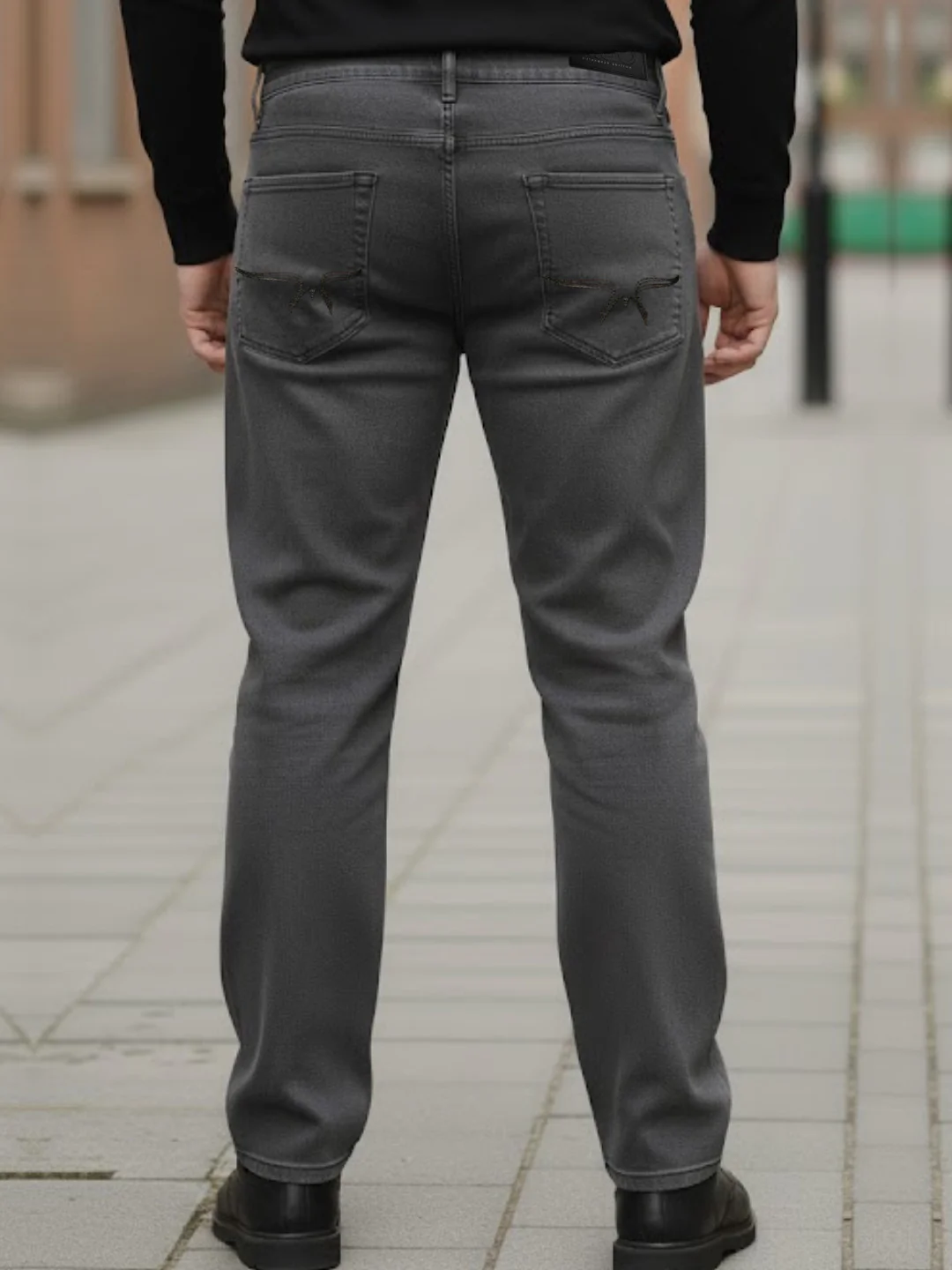 Men Grey Mid-Rise Jeans - Image 2