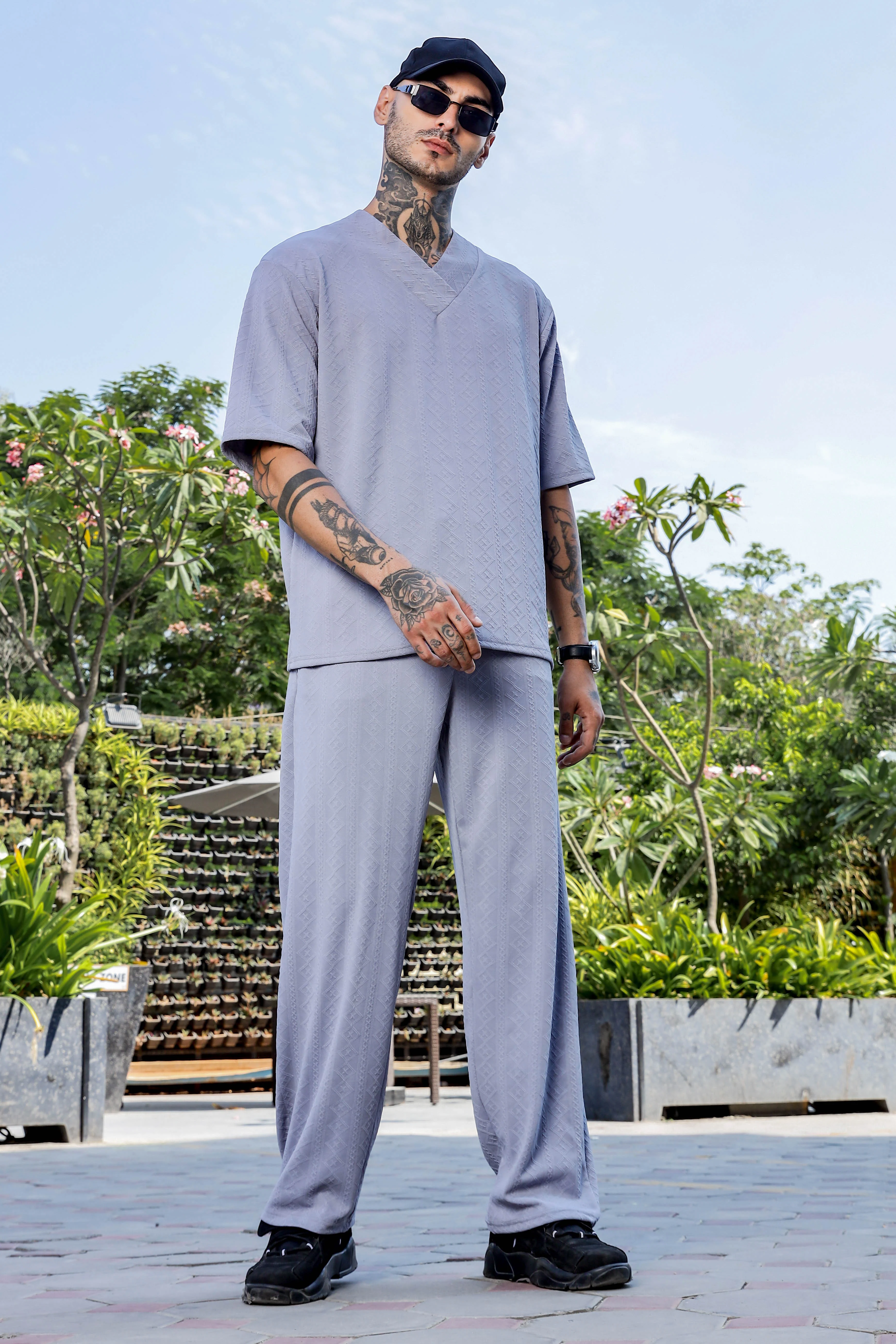 Men Grey Mid-Rise Track Pant - Image 5