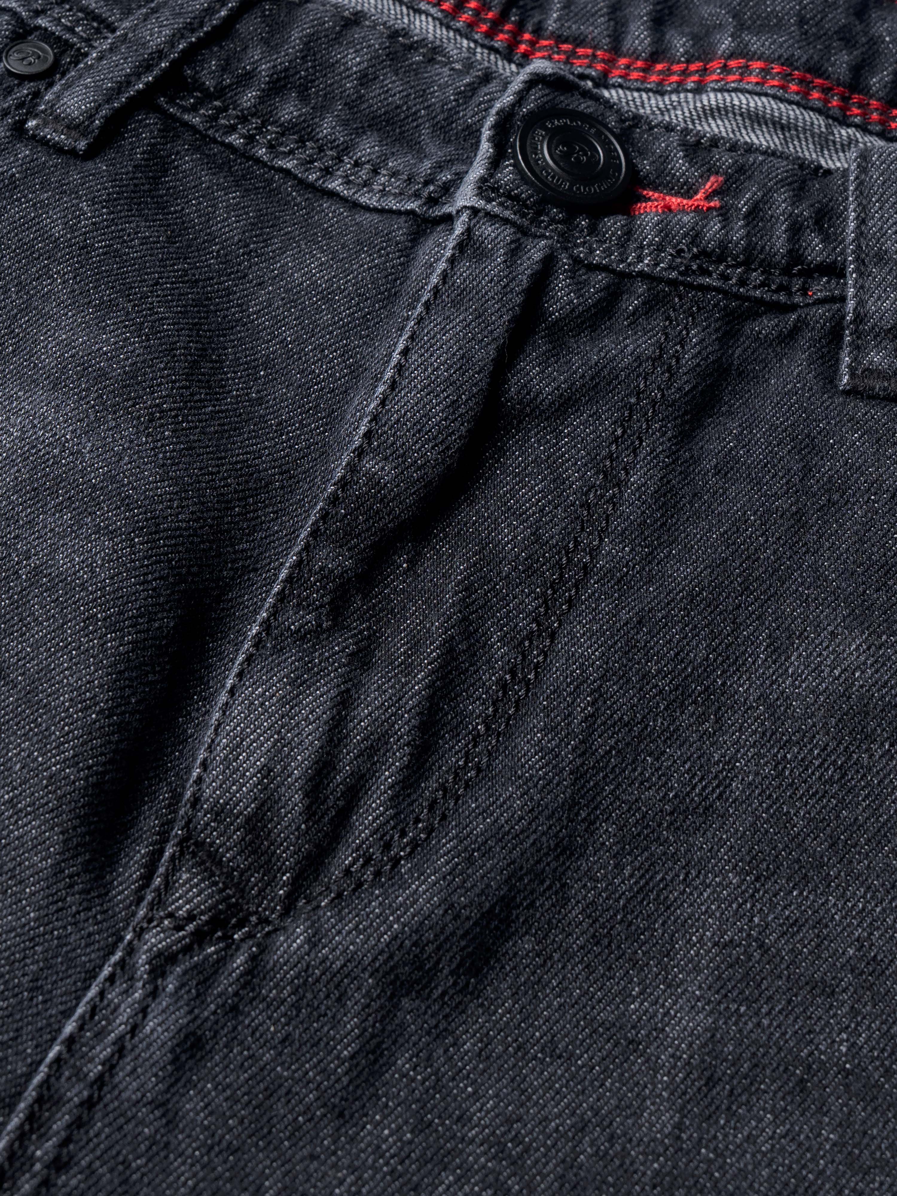 Men Grey Regular Fit Jeans - Image 10