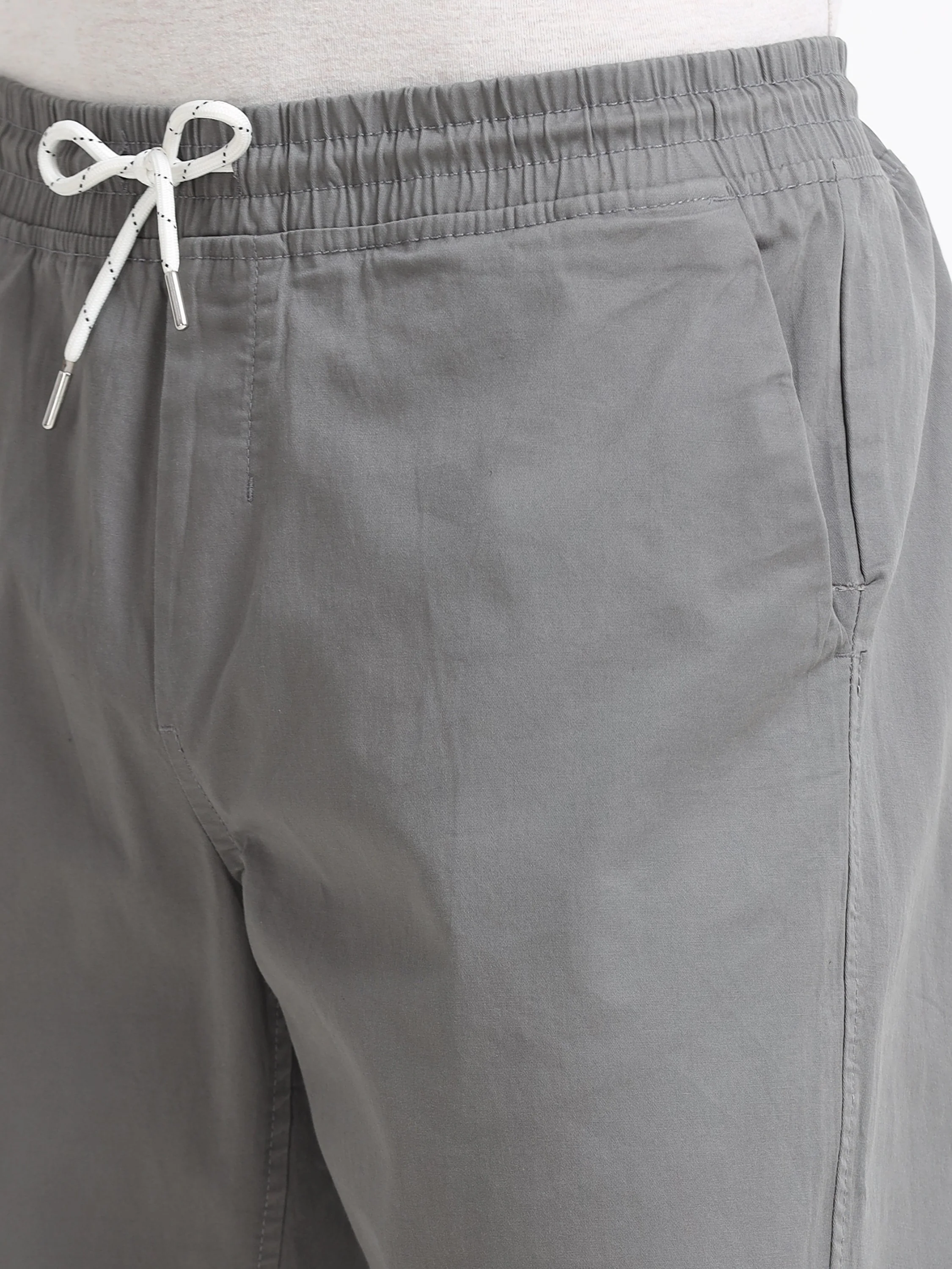 Men Grey Lounge Pants - Image 5