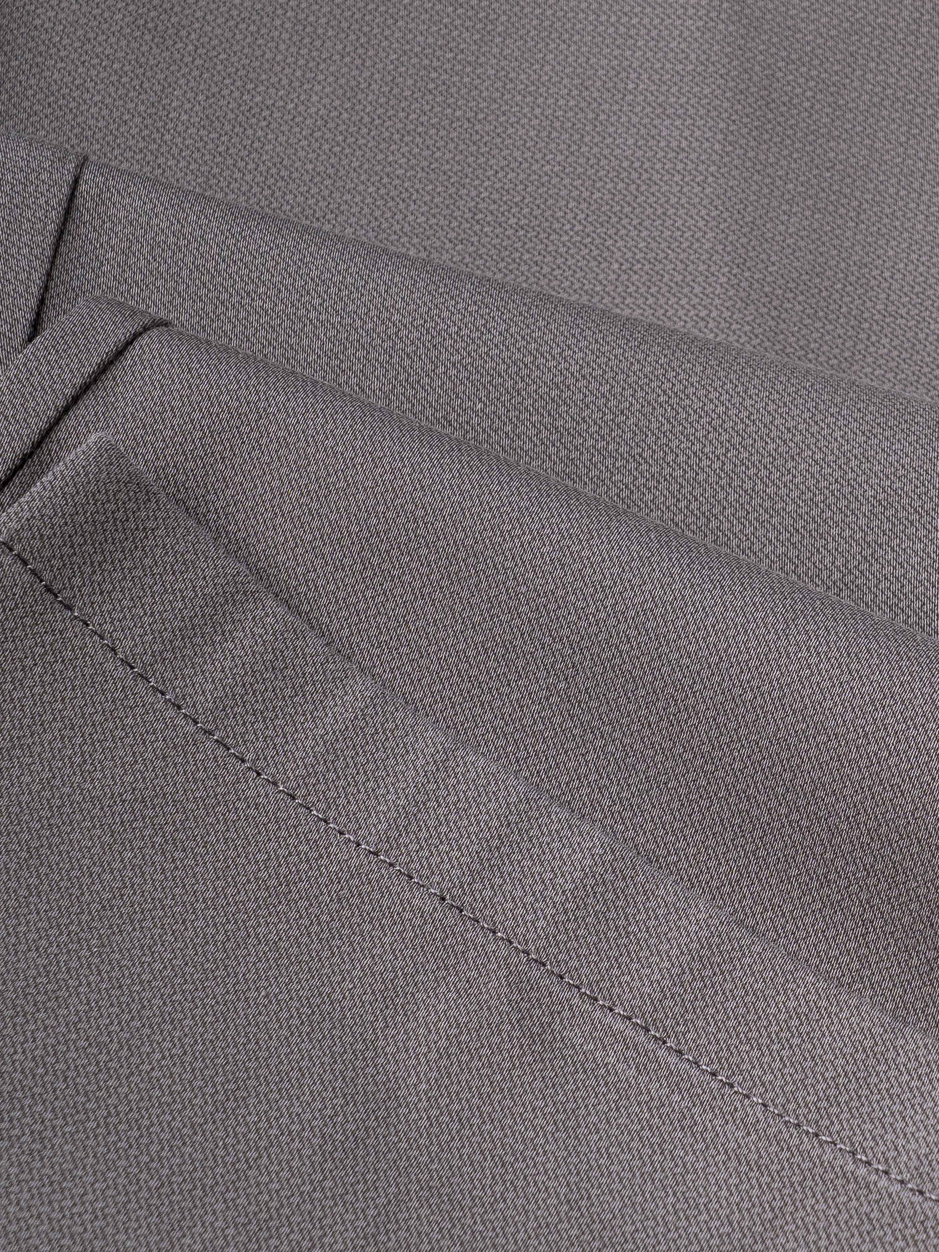 Men Grey Smart Slim Fit Chinos - Image 7