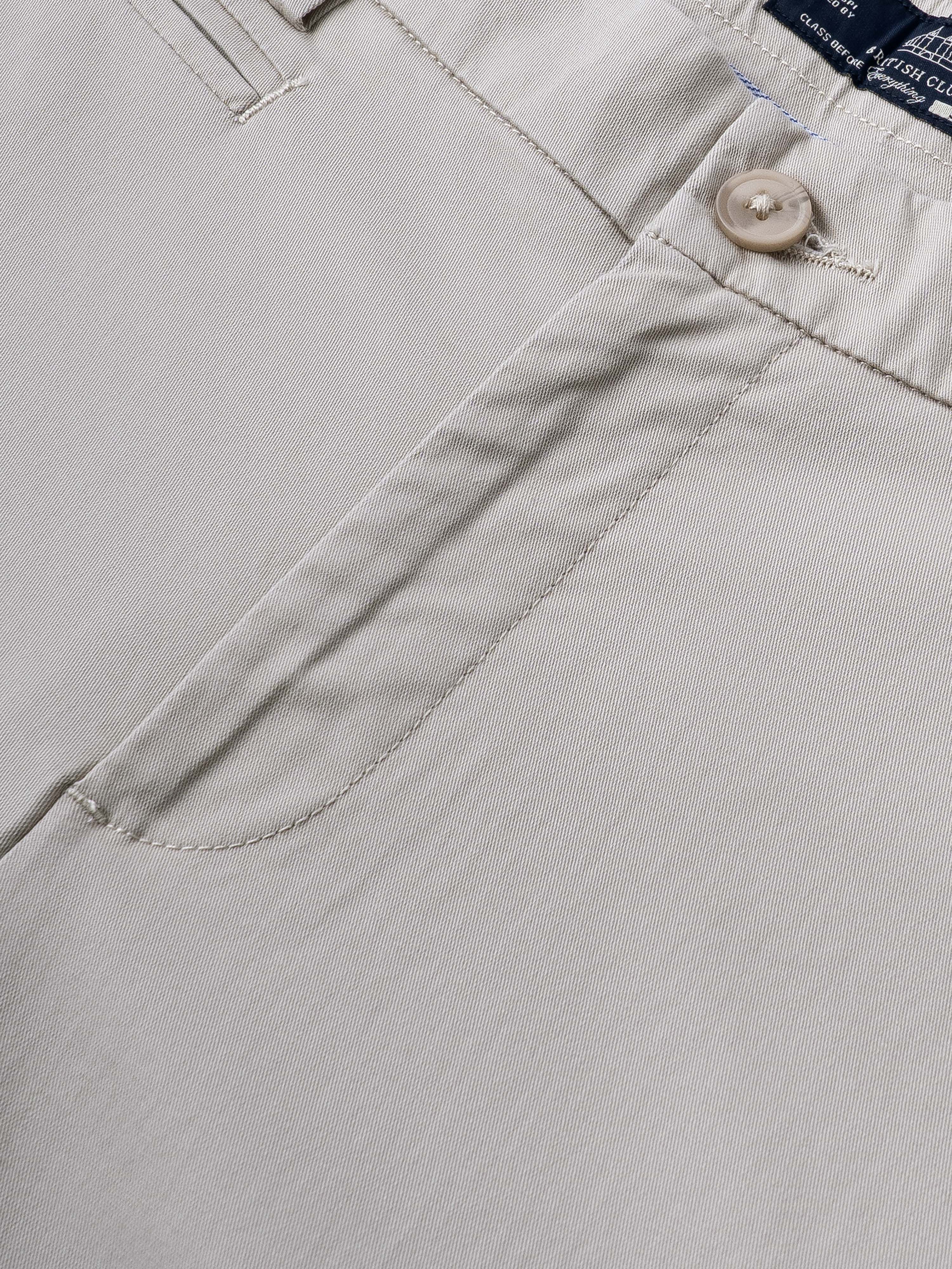 Men Grey Smart Slim Fit Chinos - Image 8
