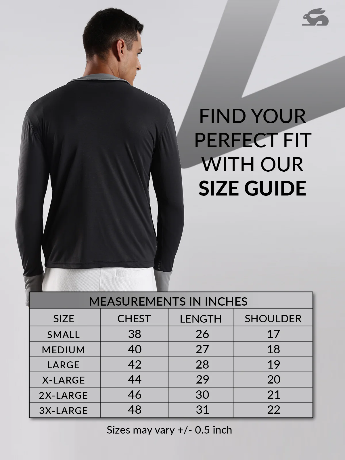 Men Grey Sunscreen Jacket With UV Protection And Zipper - Image 4