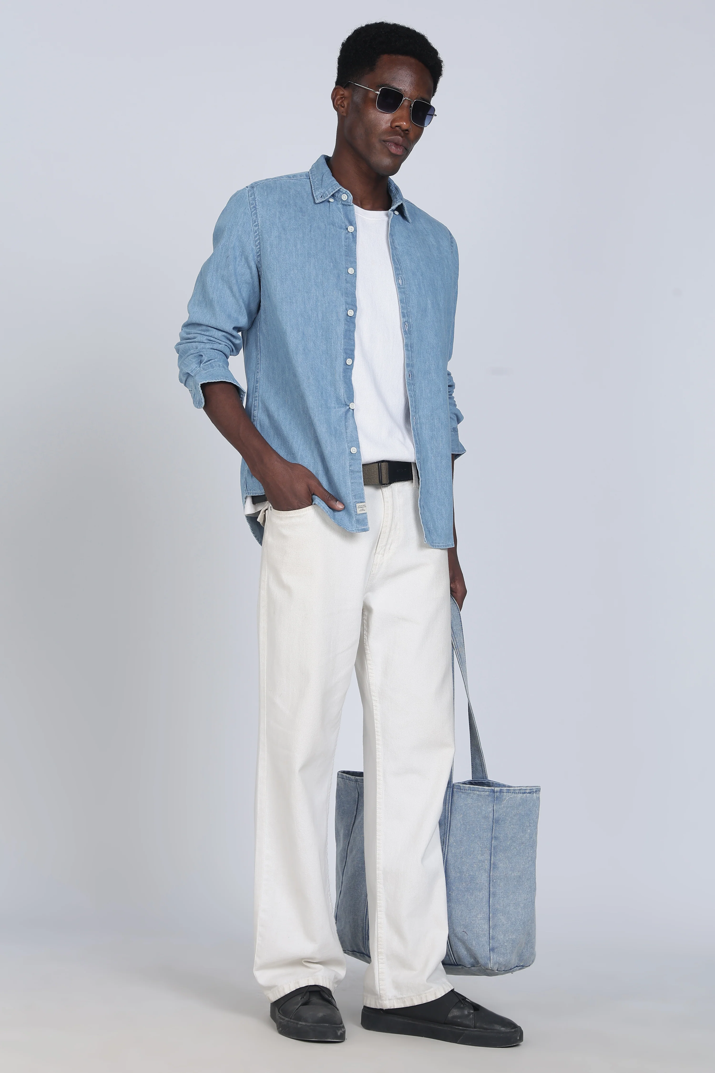 Men Heidi Slub Shirt - Image 6