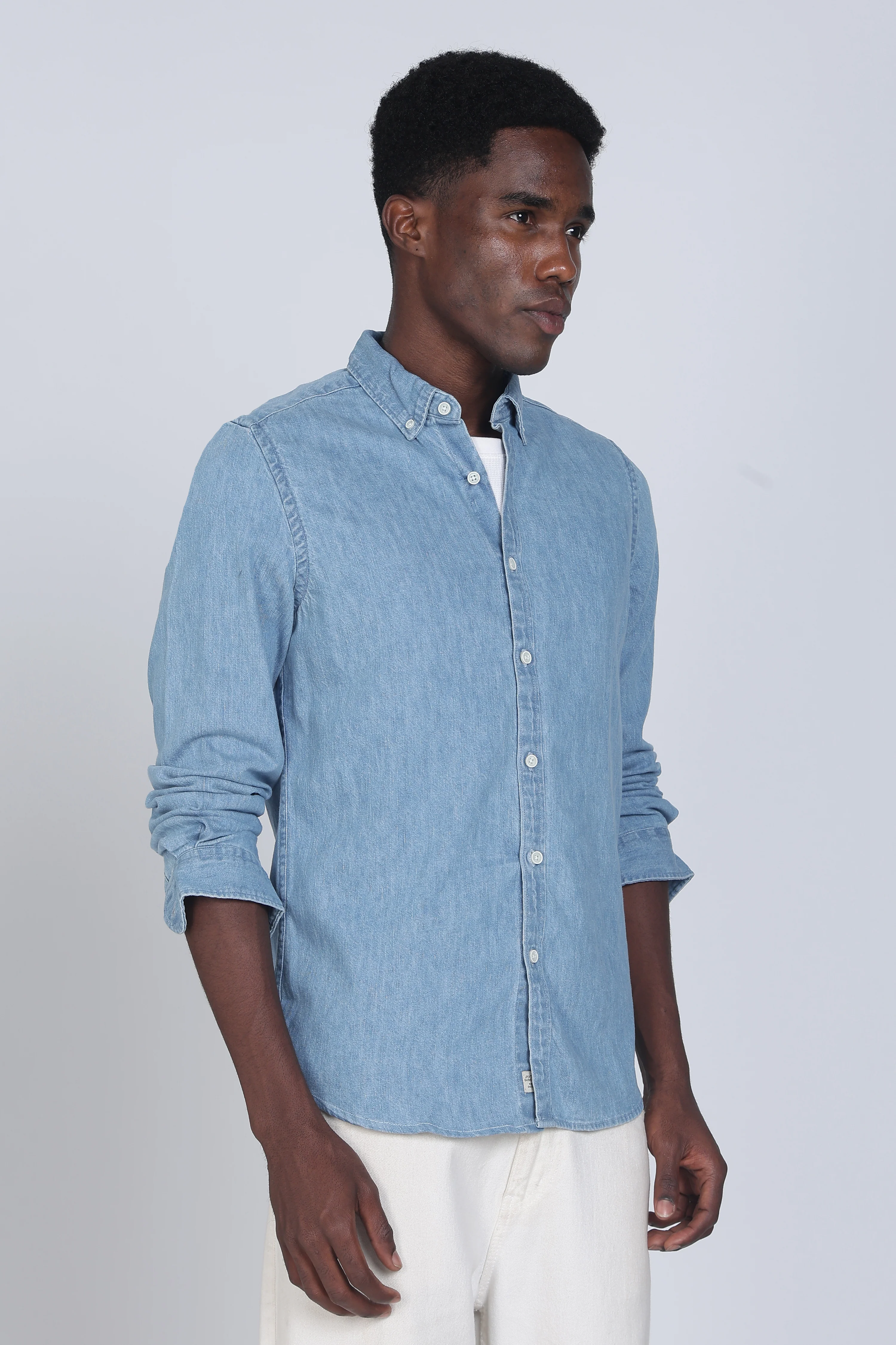 Men Heidi Slub Shirt - Image 7