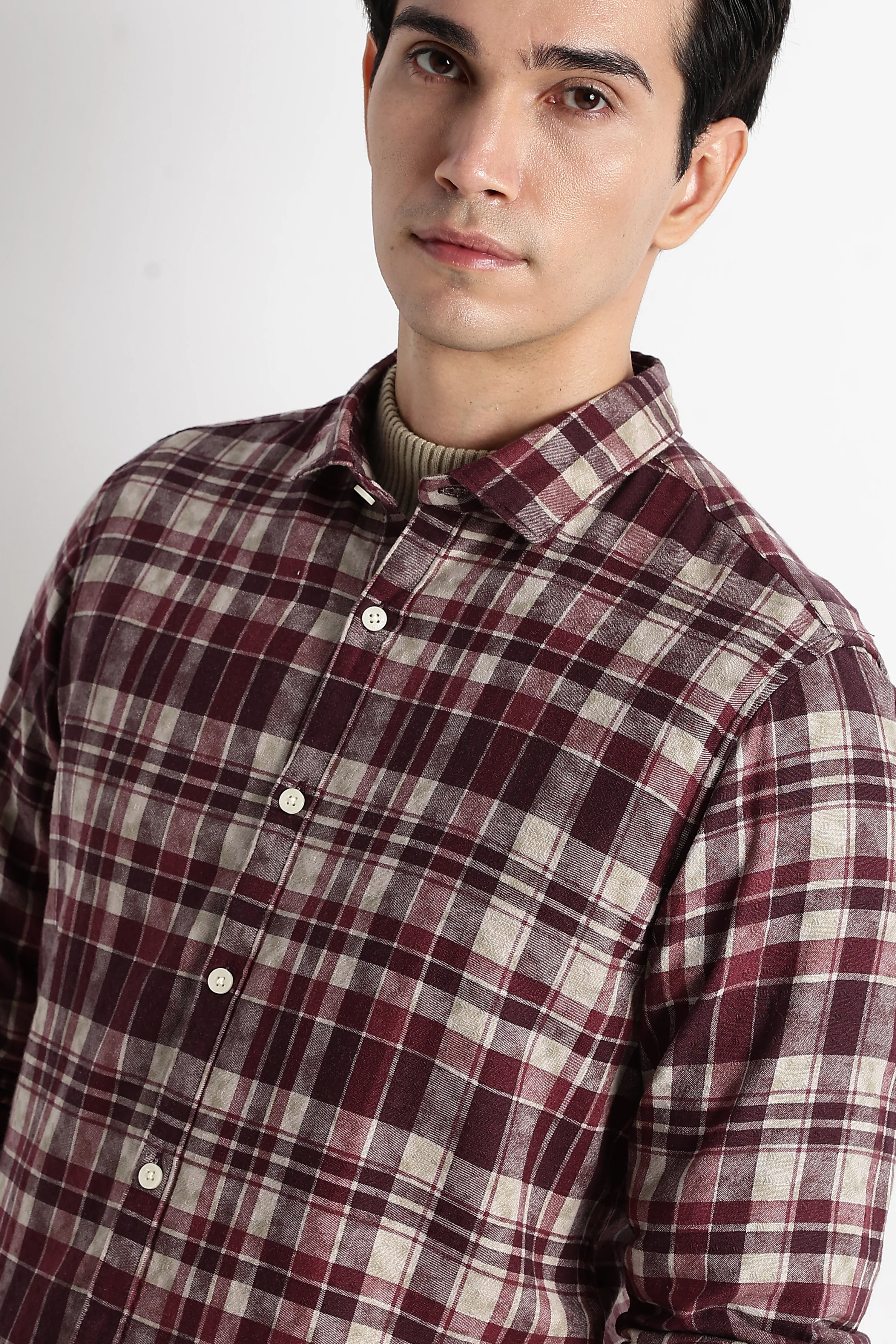Men Heritage Check Shirt - Image 2