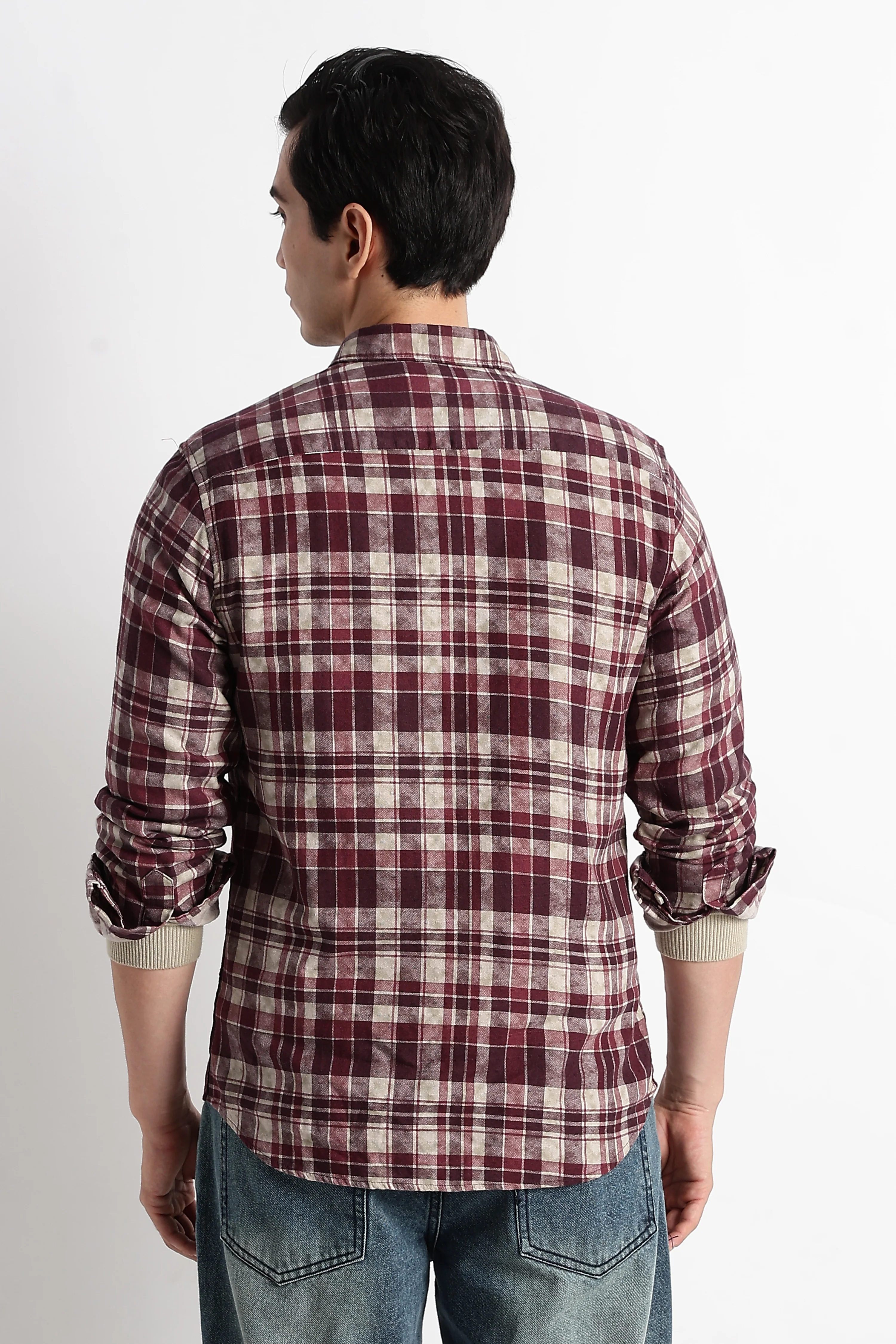 Men Heritage Check Shirt - Image 8