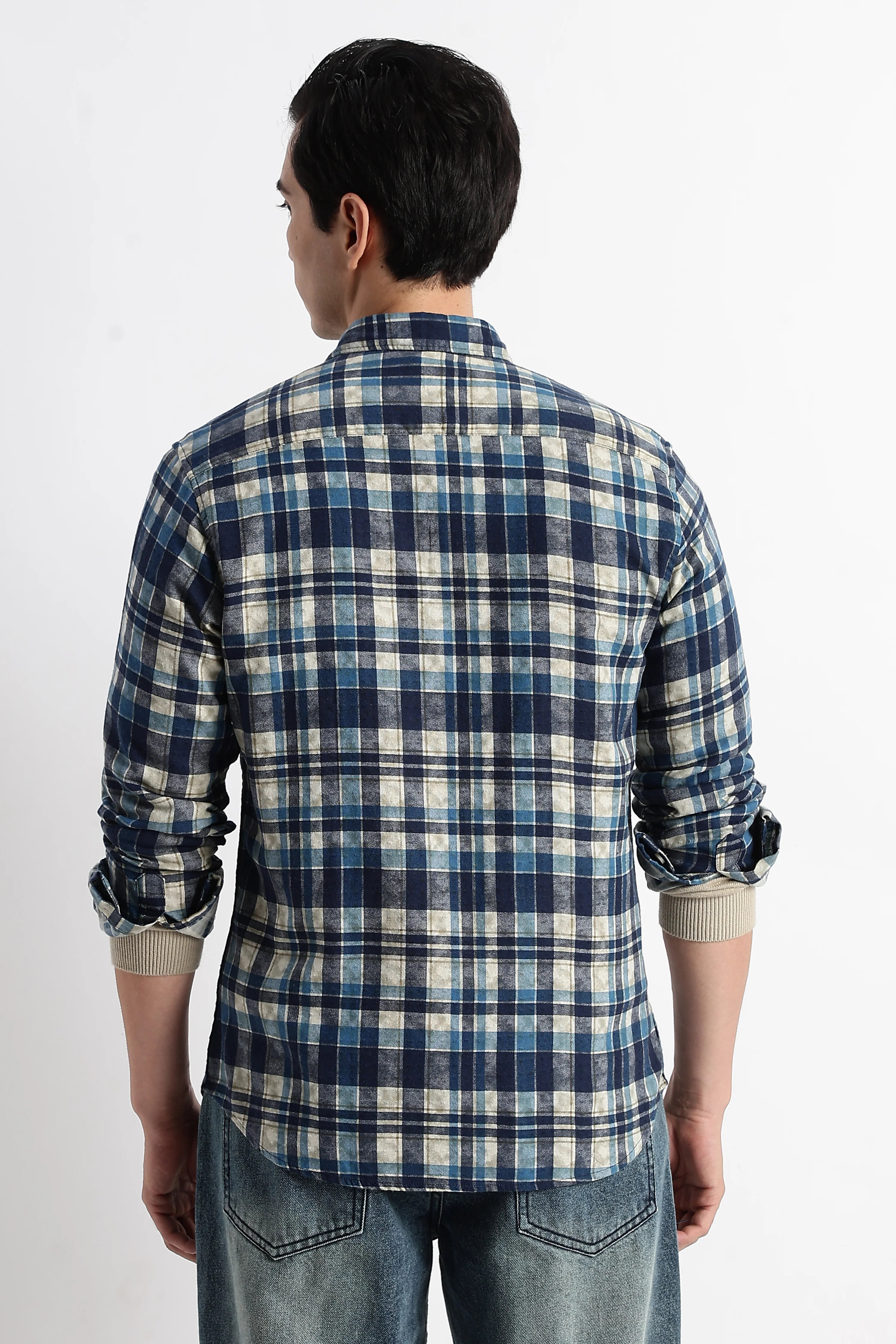 Men Heritage Check Shirt - Image 11